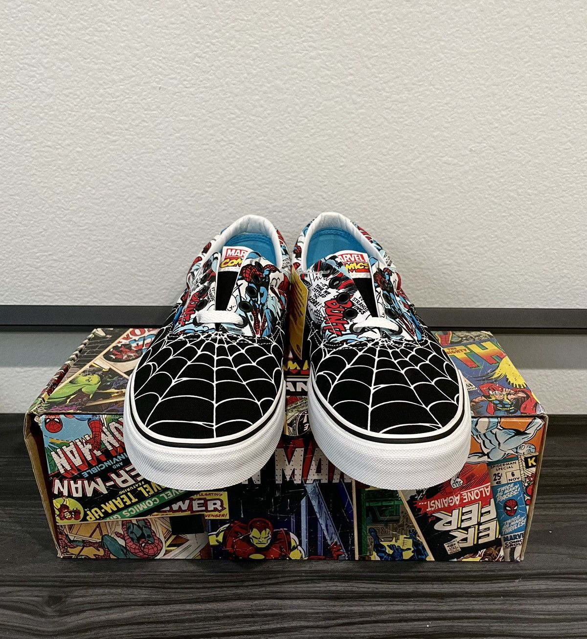 Marvel x vans fashion spiderman