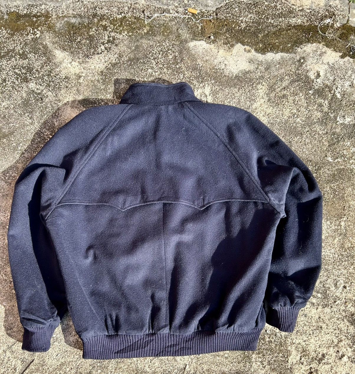 Other Vintage 80s/90s Lined Checkered Wool Raglan Bomber Jacket Size US S / EU 44-46 / 1 - 13 Thumbnail