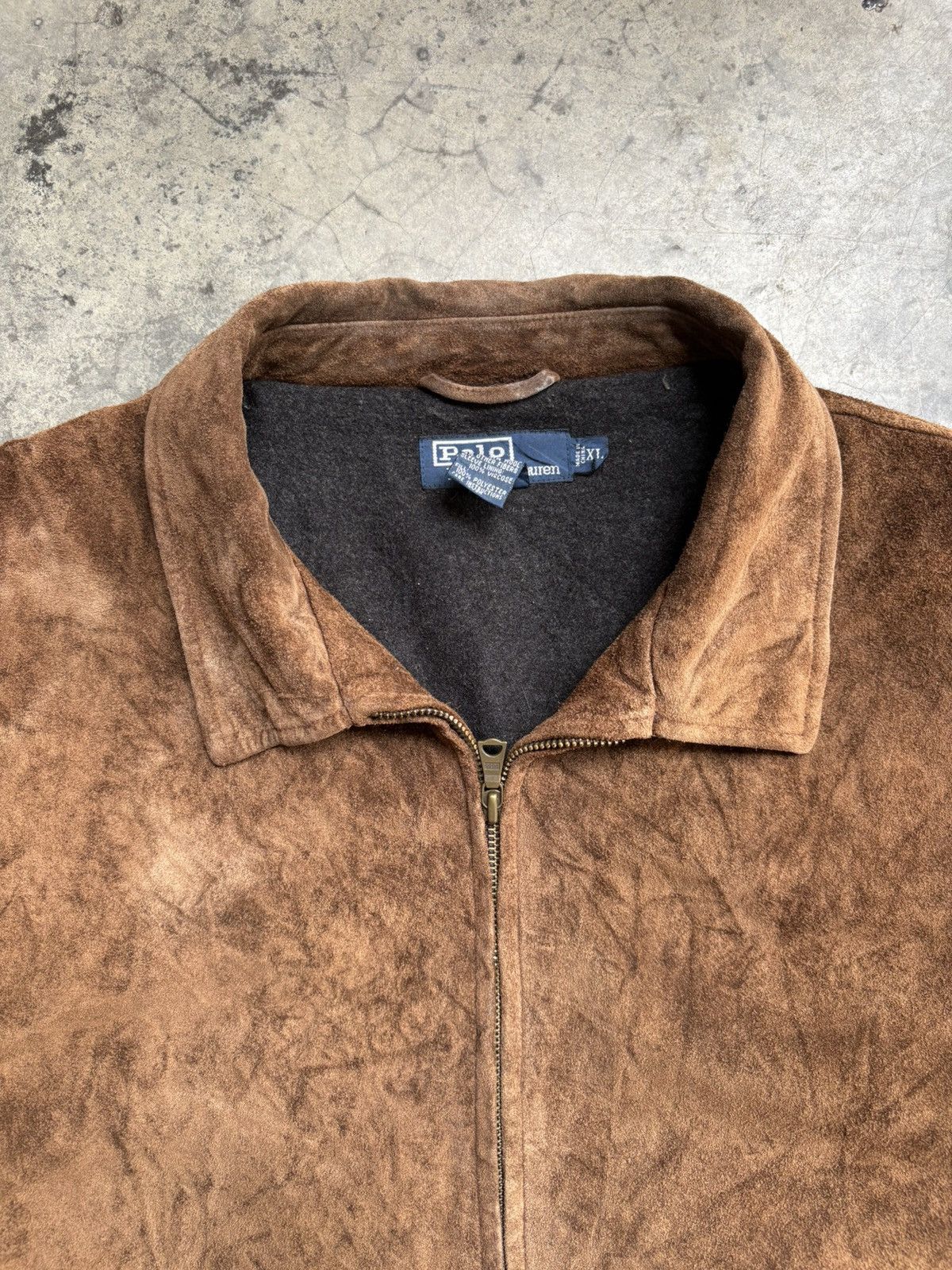 Polo Ralph Lauren Polo ralph lauren leather suede jacket Size US XL / EU 56 / 4 - 7 Thumbnail
