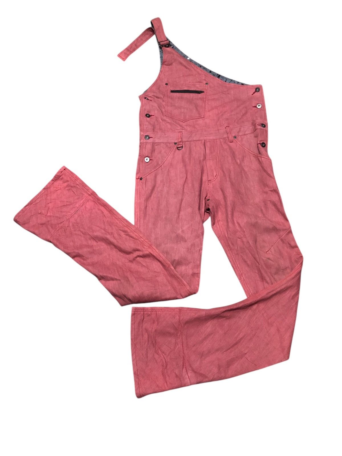 Designer × Japanese Brand Japanese Brand Overall Rare Design Unisex Size US 36 / EU 52 - 1 Thumbnail