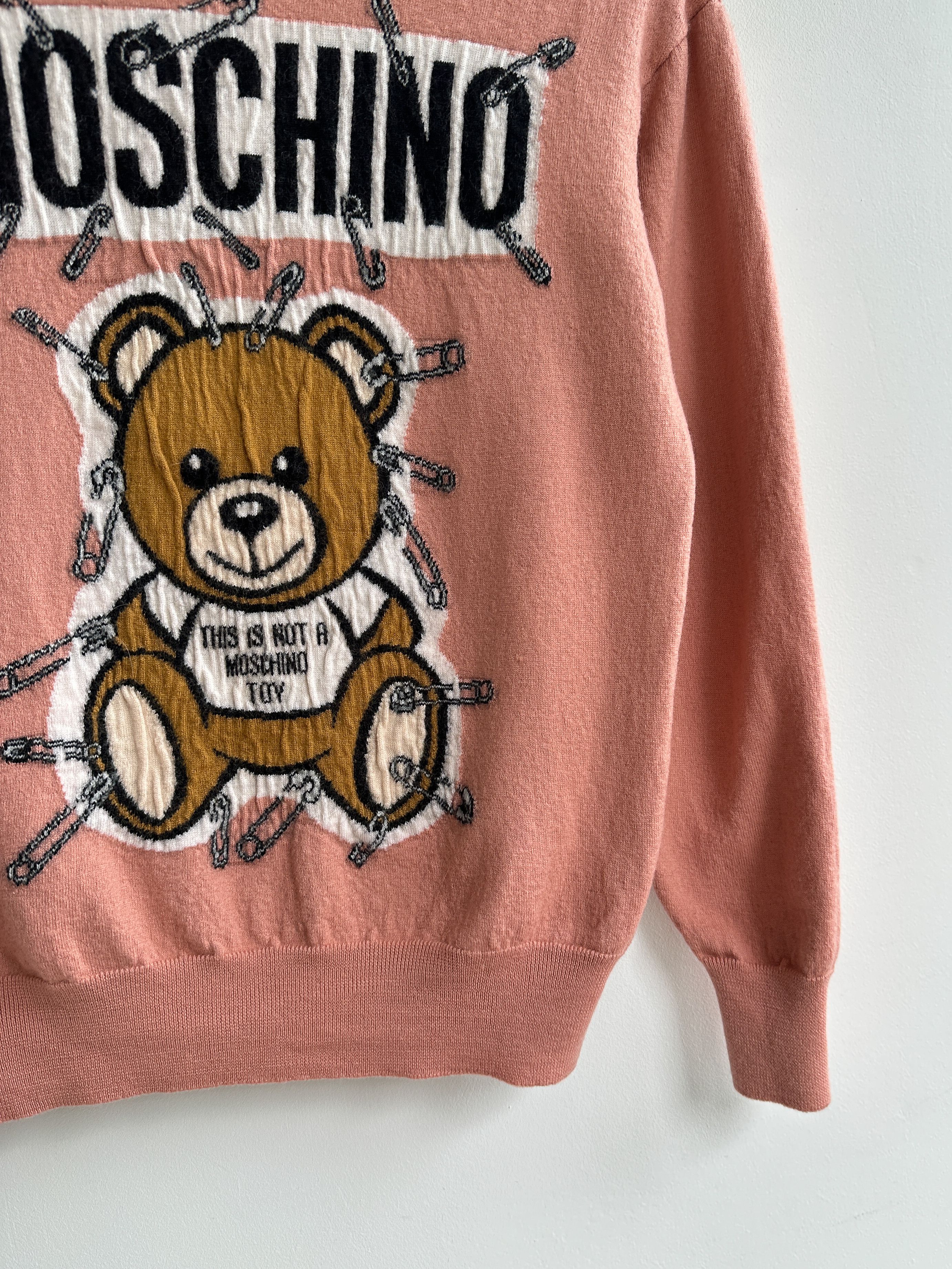 Moschino Moschino Couture Teddy Sweater Jumper Size S / US 4 / IT 40 - 4 Thumbnail