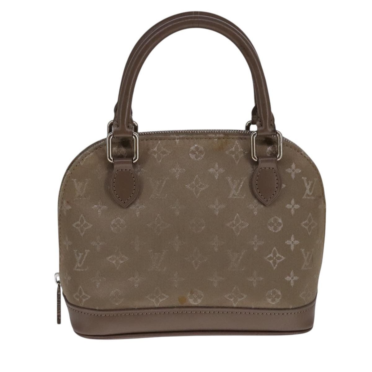 Louis Vuitton LOUIS VUITTON Monogram Satin Little Alma Hand Bag Gray Size ONE SIZE - 13 Thumbnail