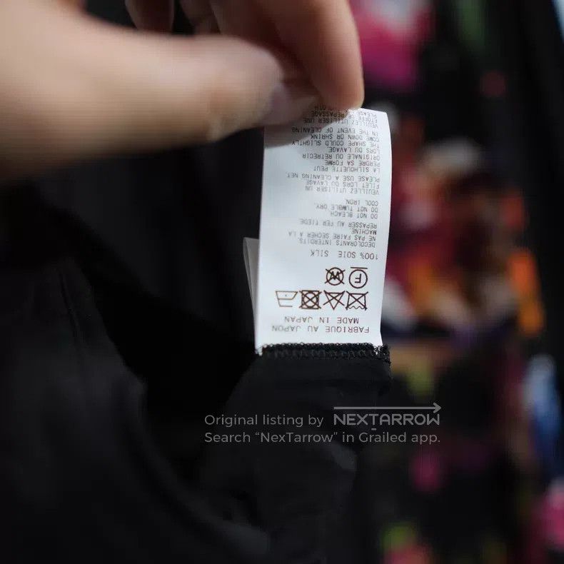 Yohji Yamamoto Yohji Yamamoto 22 SS Silk Floral Pictorial Coat Size US S / EU 44-46 / 1 - 7 Thumbnail