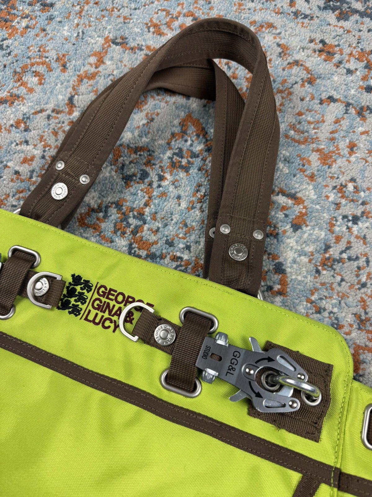 George Gina & Lucy × Vintage Vintage Y2K George Gina & Lucy baggy smith neon green bag Size ONE SIZE - 9 Thumbnail