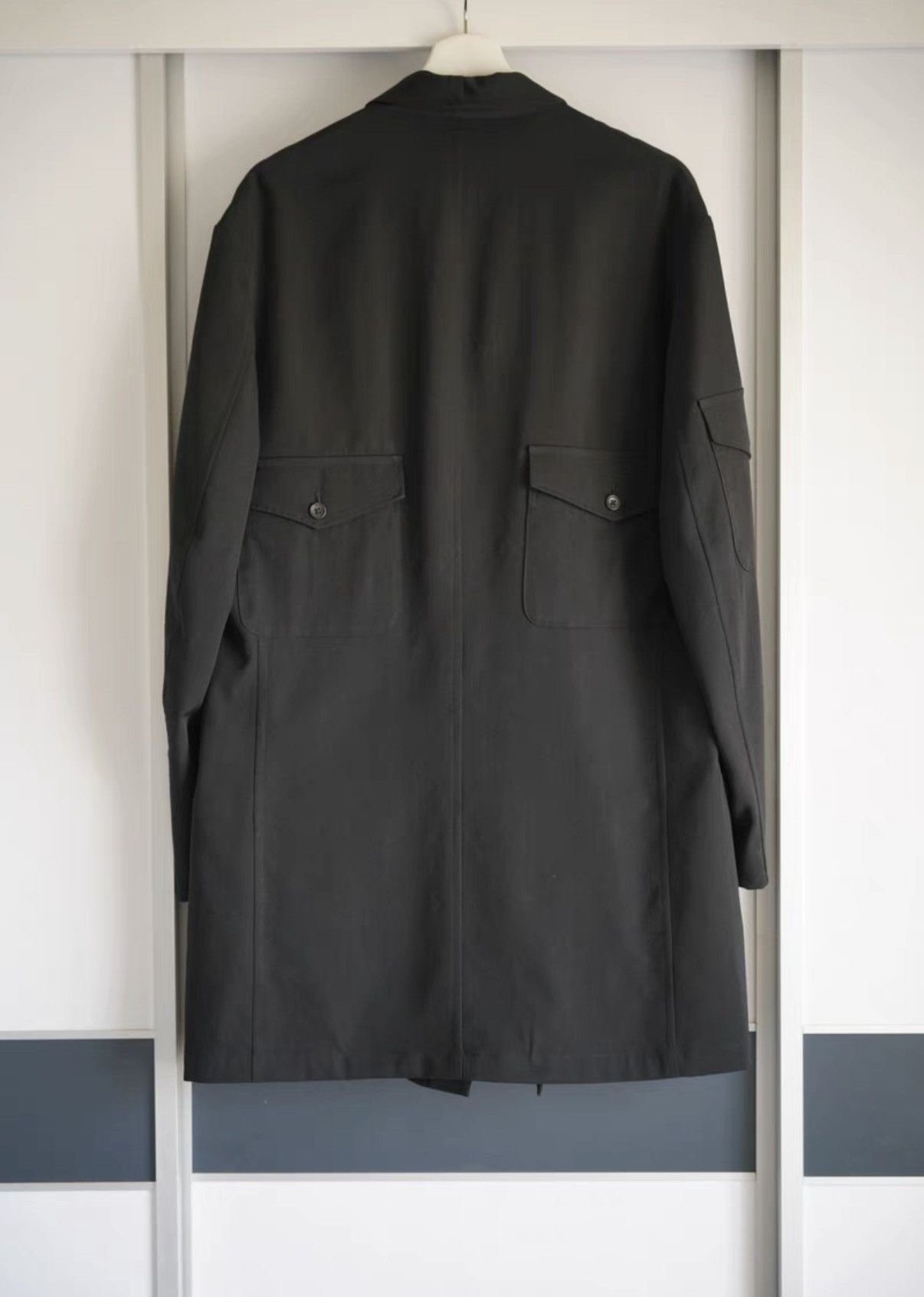 Yohji Yamamoto Yohji Yamamoto 17SS Multi-Pocket Zipper Long Suit Size US M / EU 48-50 / 2 - 2 Thumbnail