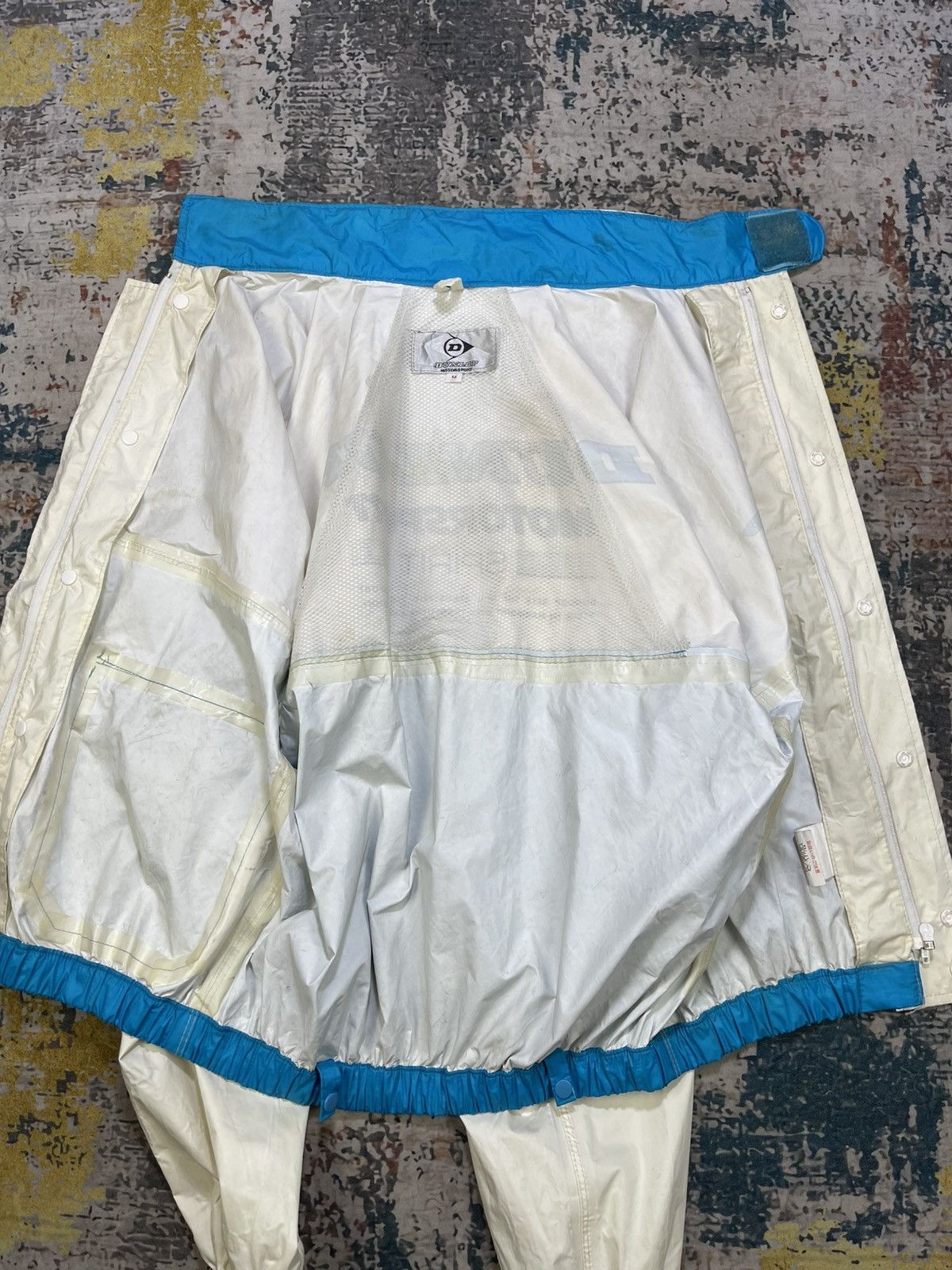 Dunlop Vintage Dunlop Motorsport Rain Jacket Size US S / EU 44-46 / 1 - 10 Thumbnail
