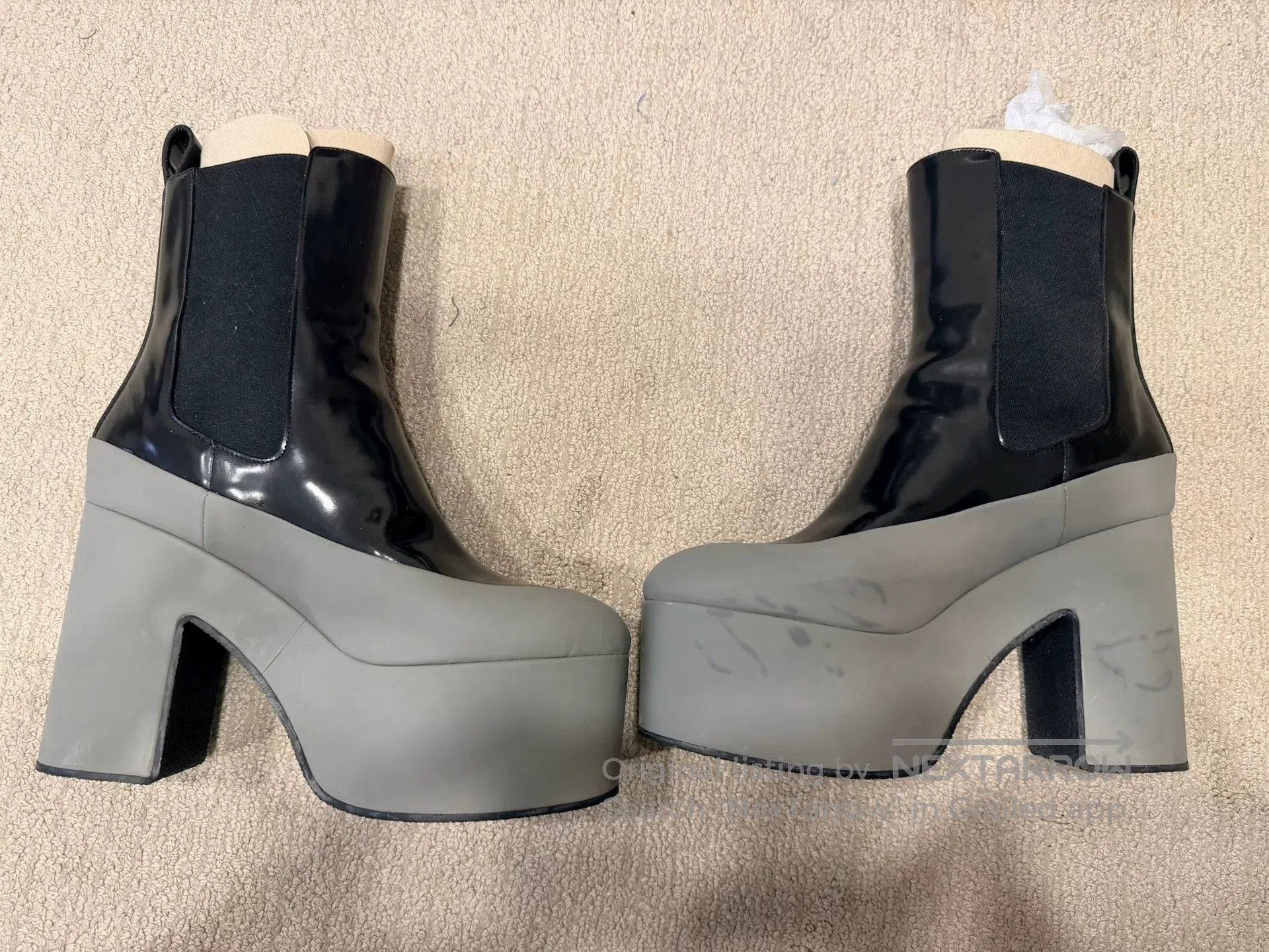 Dries Van Noten Dries Van Noten Mid-Calf Boots Size 38. Size US 5 / EU 37 - 4 Thumbnail