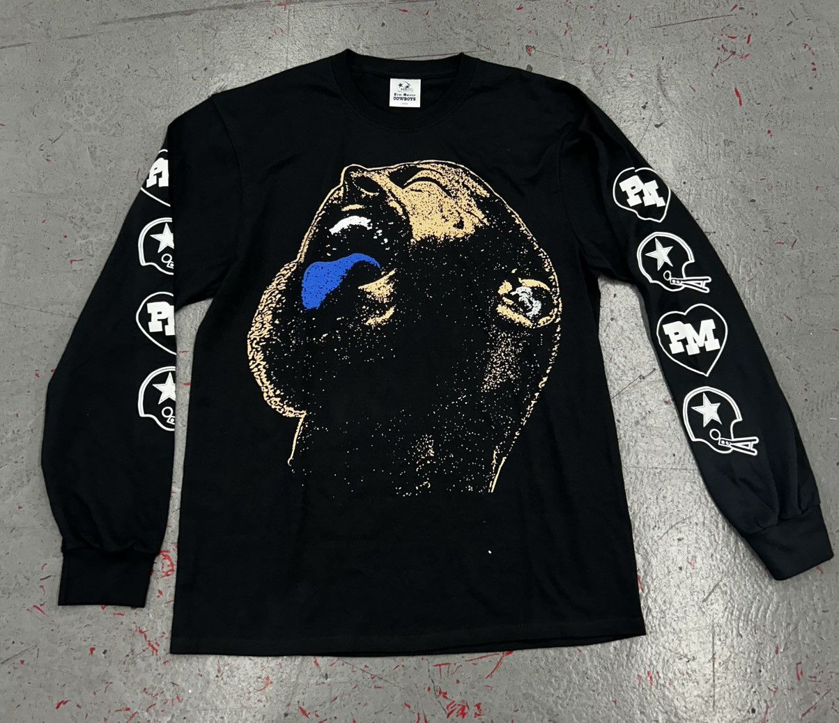 Band Tees Post Malone x Dallas Cowboys Long sleeve Tee Size Large NEW Size US L / EU 52-54 / 3 - 1 Thumbnail