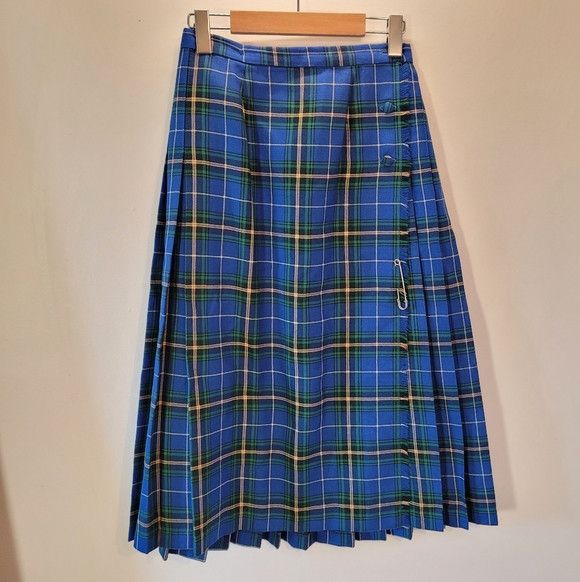 Vintage Vintage Bonda Nova Scotia Tartan Wool Dress Kilt- Size 8/26" Size 26" / US 2 / IT 38 - 8 Thumbnail