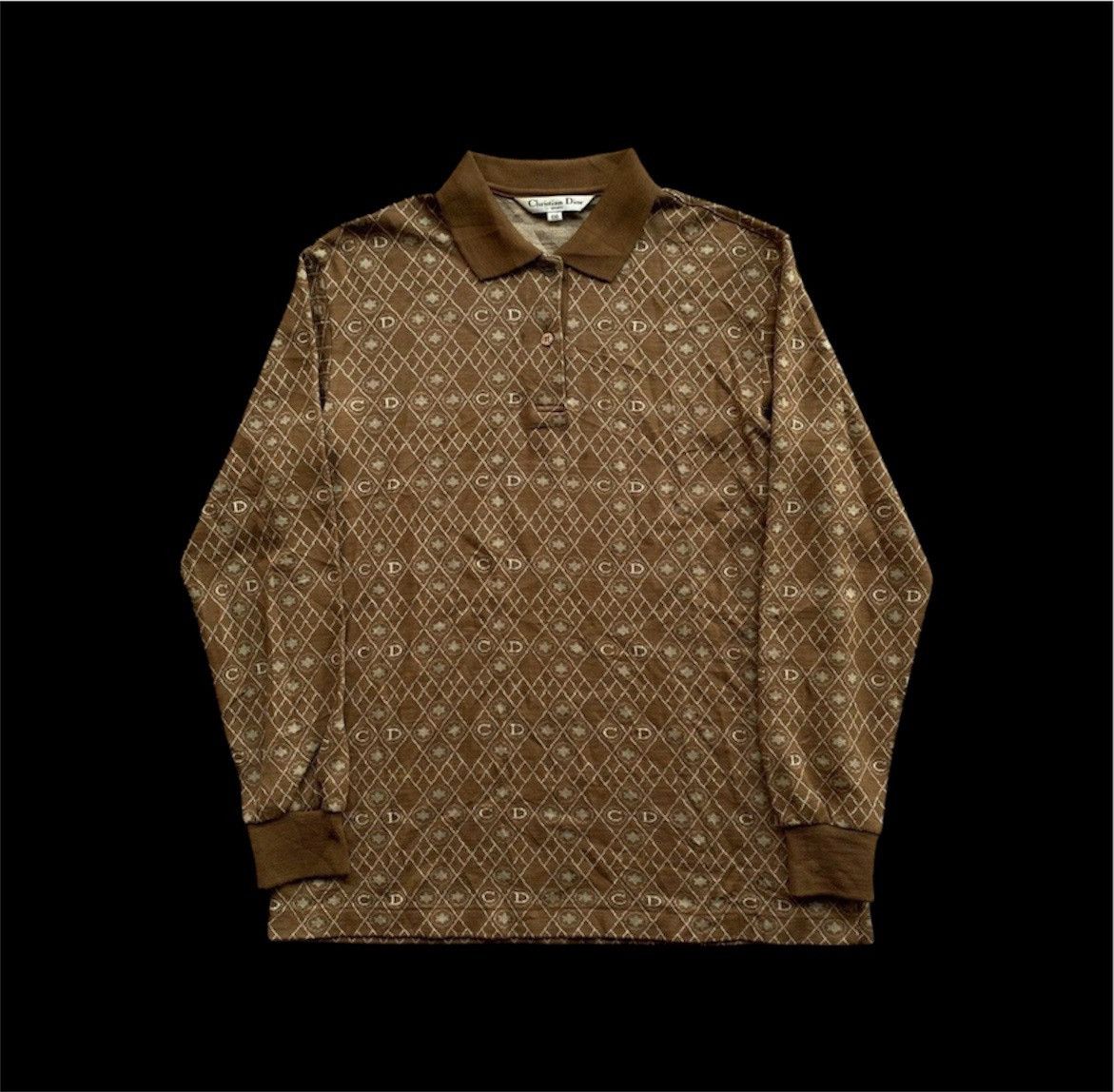 Christian Dior Monsieur 🔥OFFER🔥Vintage Christian Dior Sport Rugby AOP Polos Size US L / EU 52-54 / 3 - 1 Thumbnail