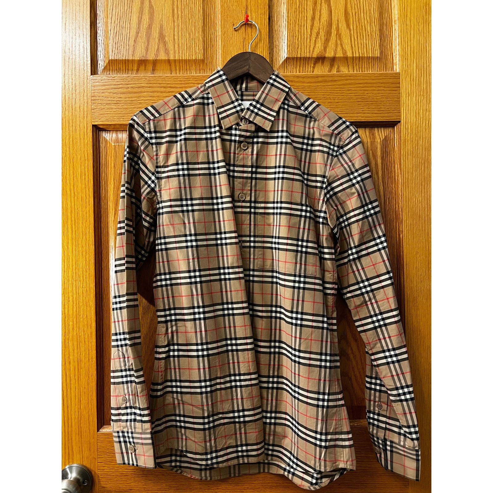Burberry Burberry Small Check Shirt Size US XS / EU 42 / 0 - 4 Thumbnail