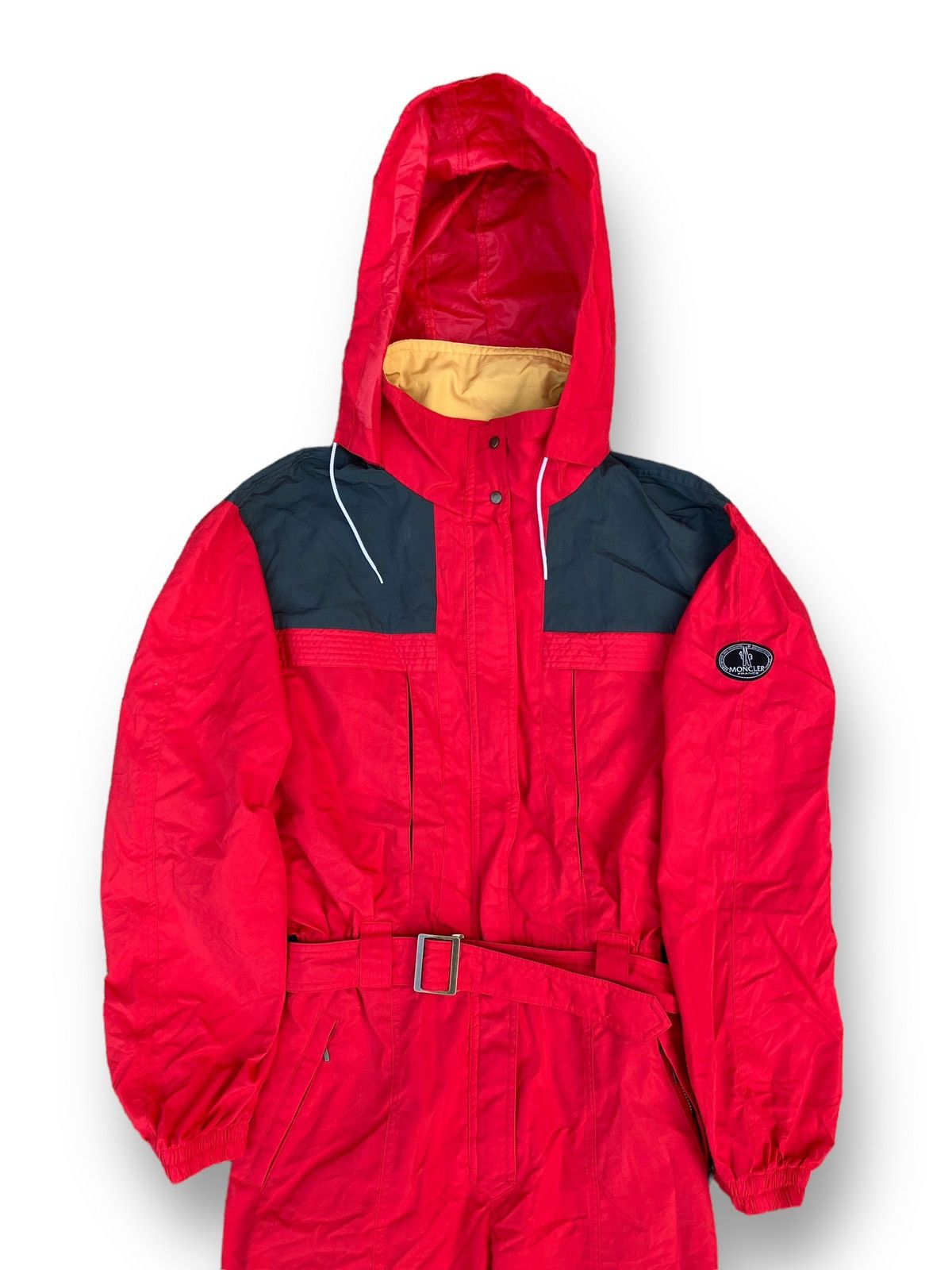 Moncler × Vintage Vintage 90s Moncler x Asics Ski Wear Jumpsuit/Coverall. #C6 Size US S / EU 44-46 / 1 - 2 Thumbnail