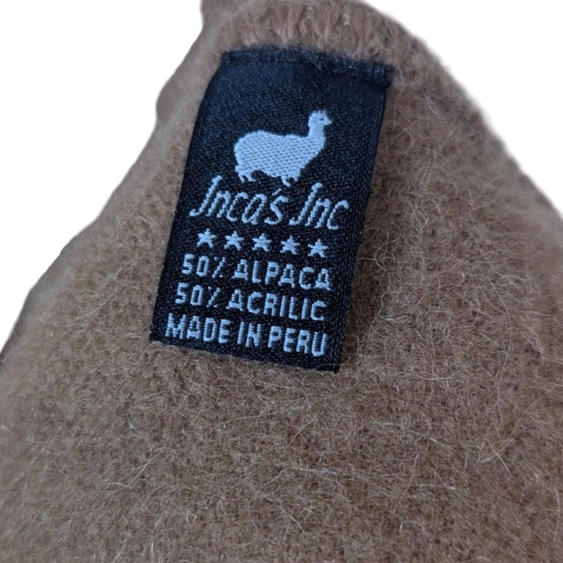 Other Inca's Inc Caramel Brown Wool Fringe Scarf Size ONE SIZE - 3 Thumbnail