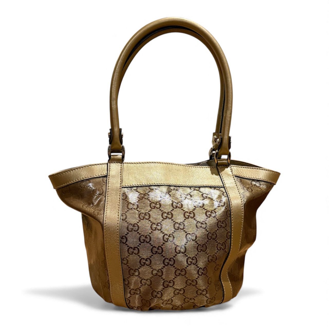 Gucci Gucci Abbey Gold D-Ring Tote Bag Size ONE SIZE - 3 Thumbnail