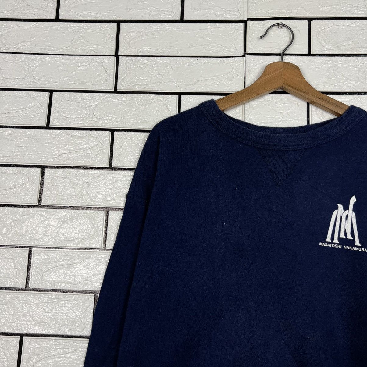 Vintage 1985 MASATASHI NAKAMURA Fan Club Sweatshirt #4274-C194 Size US M / EU 48-50 / 2 - 6 Thumbnail