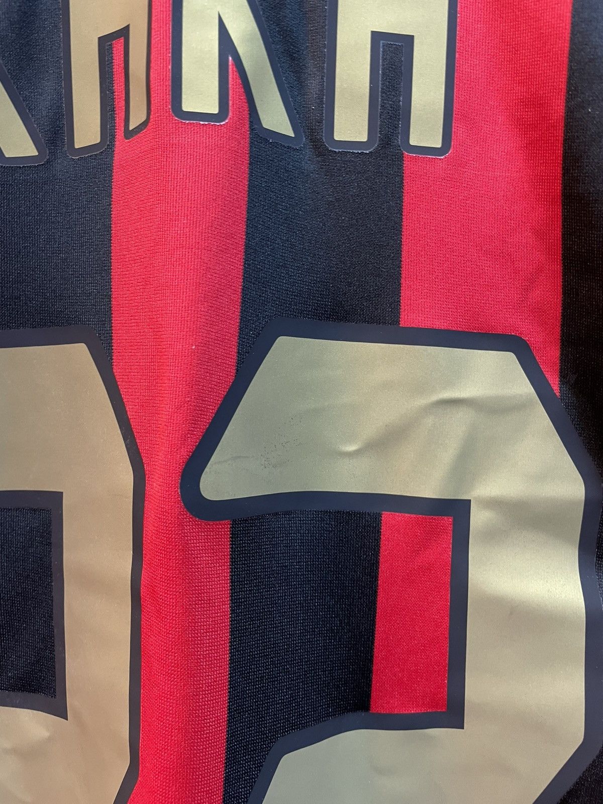 Adidas Vintage 2005-2006 AC Milan Hime Kit KAKA 22 Size US M / EU 48-50 / 2 - 10 Thumbnail