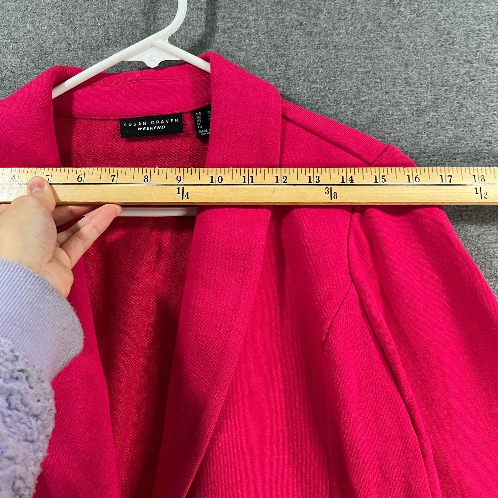 Other Susan Braver Weekend Regular Marina Knit Blazer Size M / US 6-8 / IT 42-44 - 7 Thumbnail