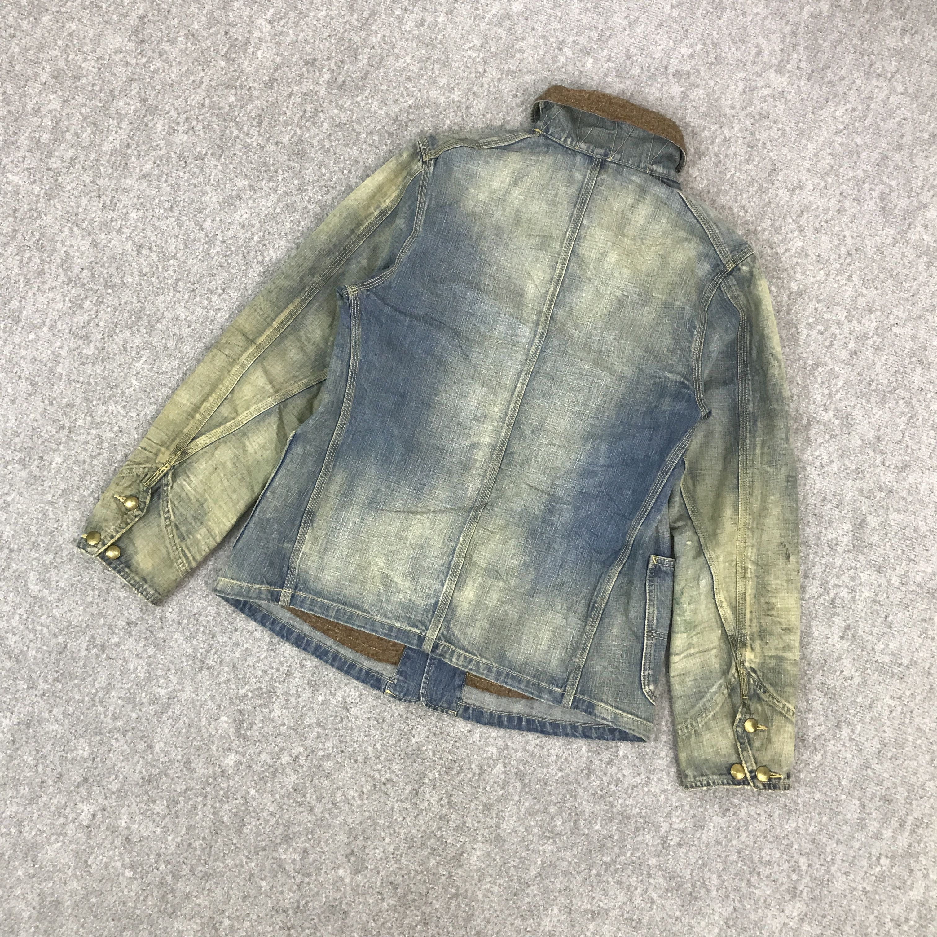 Japanese Brand VICTIM SNAP BUTTON UP BLANKET JACKET Size US M / EU 48-50 / 2 - 6 Thumbnail