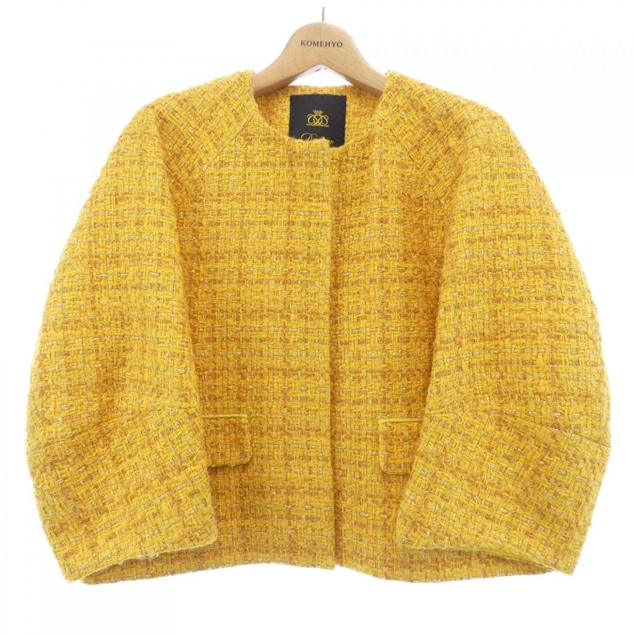 Other Other Drawer Collarless Jacket Textile Outerwear DUTY FREE for USA Size ONE SIZE - 1 Thumbnail
