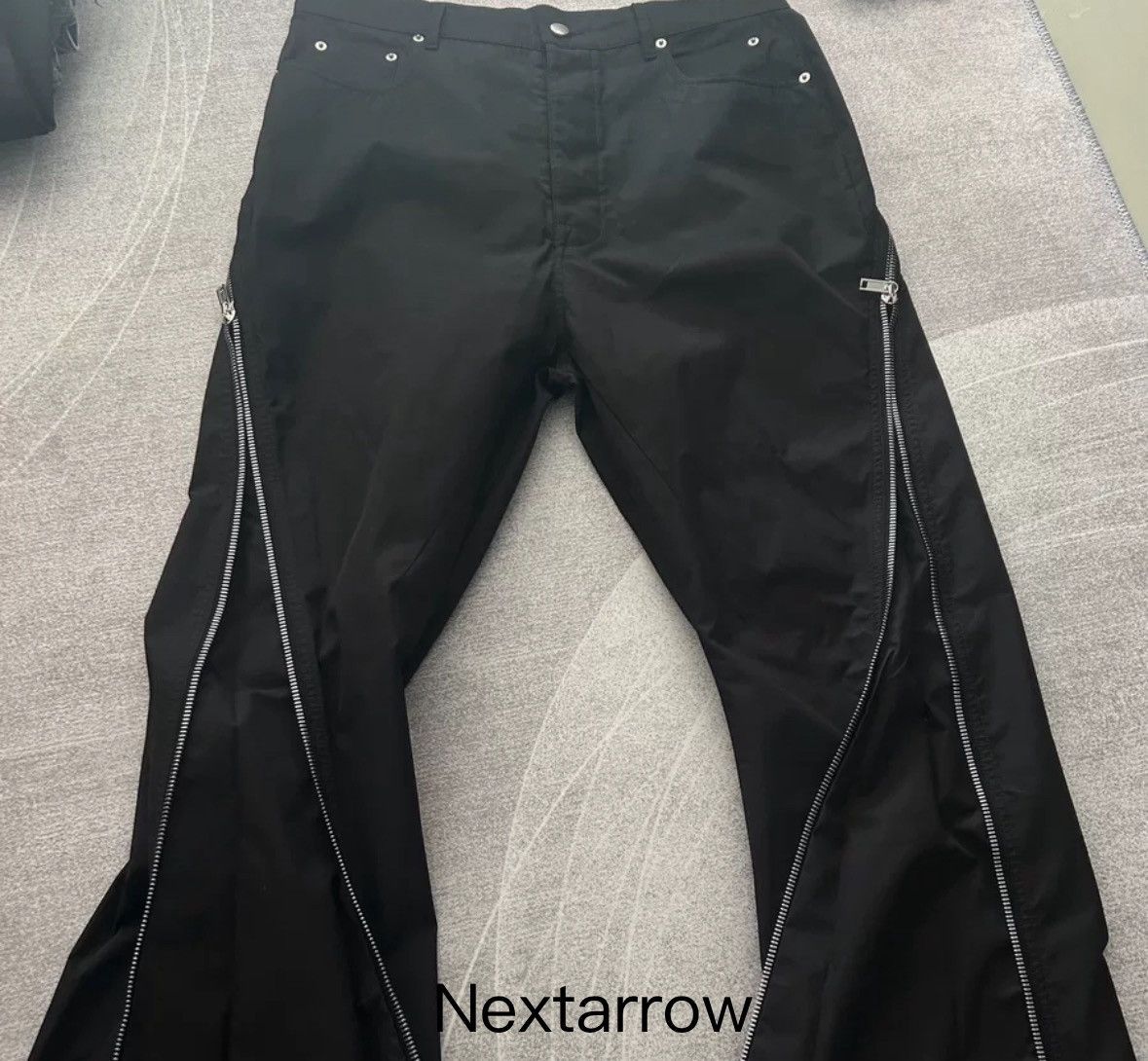 Rick Owens Rick Owens 23SS mainline banana zipper pants2412-Nextarrow Size US 34 / EU 50 - 2 Thumbnail