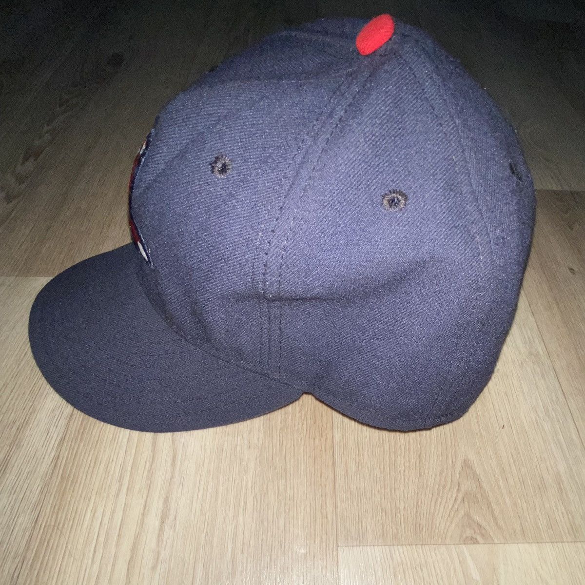New Era × Vintage Boston Red Sox 59FIFTY New Era Hat MLB Official On Field Cap Size ONE SIZE - 3 Thumbnail