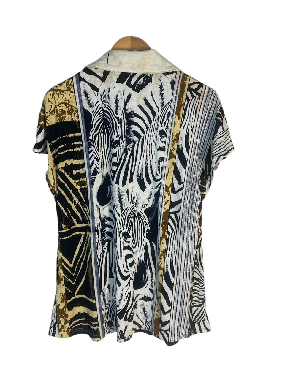 Japanese Brand Souverain fullprint blouse shirt Size M / US 6-8 / IT 42-44 - 3 Thumbnail