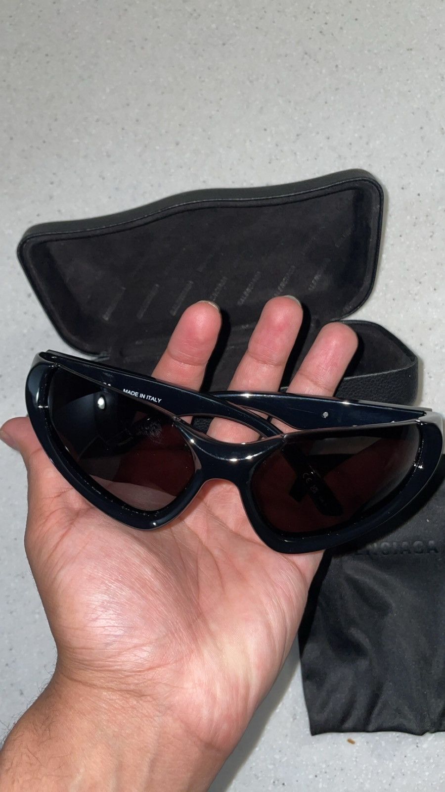 Balenciaga Balenciaga Xpander Sunglasses Size ONE SIZE - 1 Thumbnail