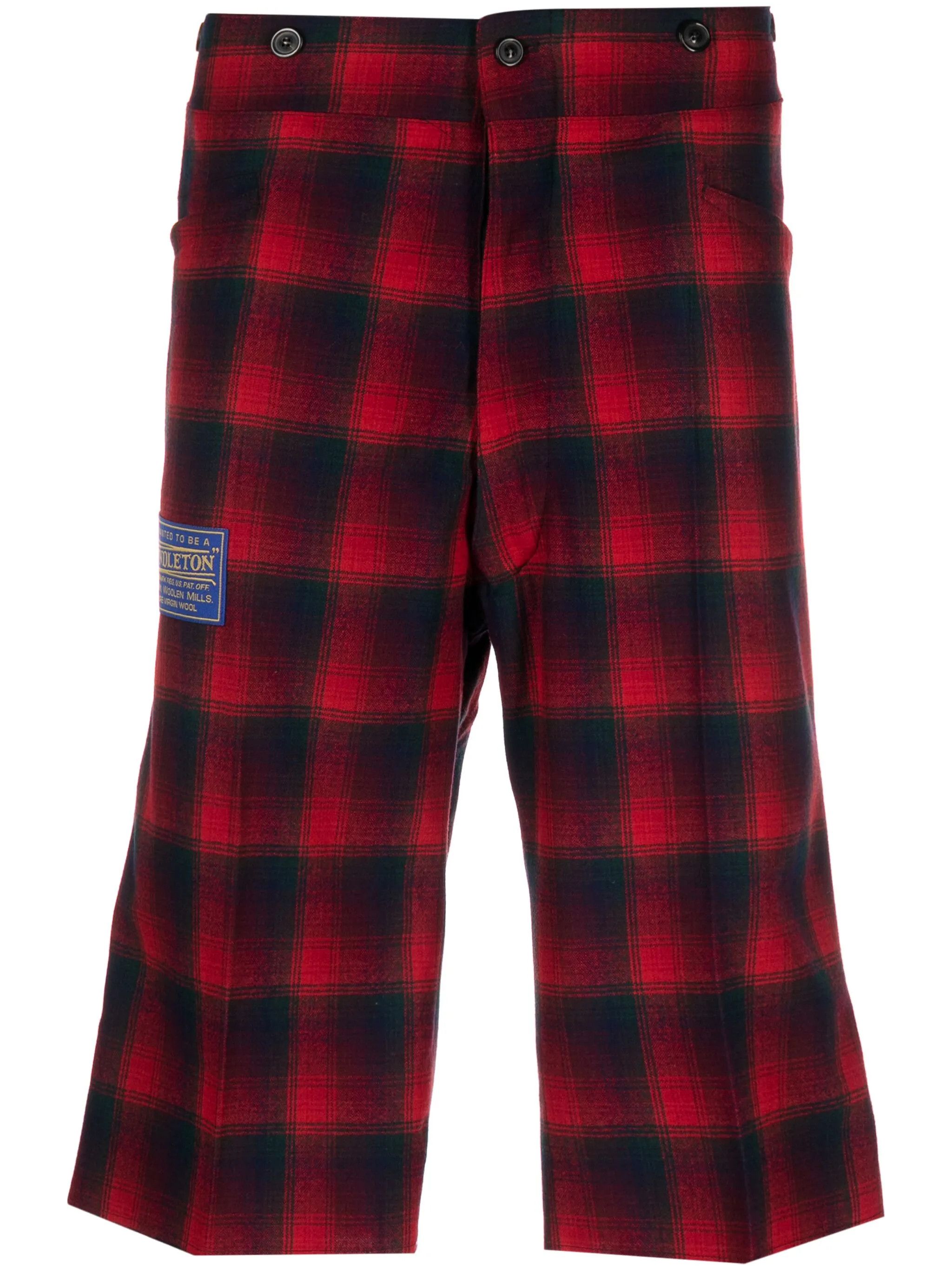Maison Margiela o1w1db10525 Checked Bermuda Short in Multicolor Size US 30 / EU 46 - 1 Thumbnail