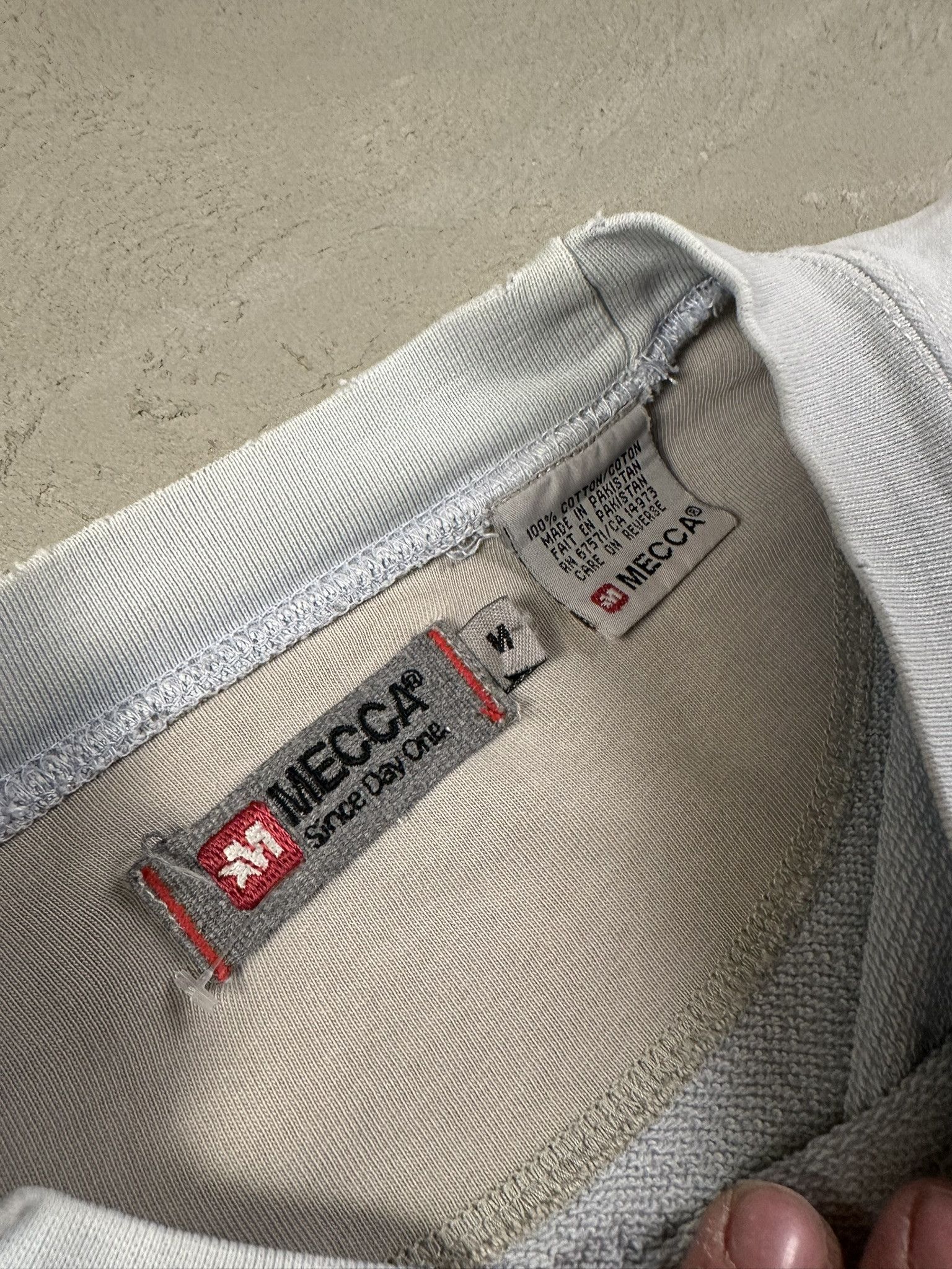 Mecca 2000s Mecca Hiphop Logo Spellout Boxy Crewneck Size US M / EU 48-50 / 2 - 15 Thumbnail