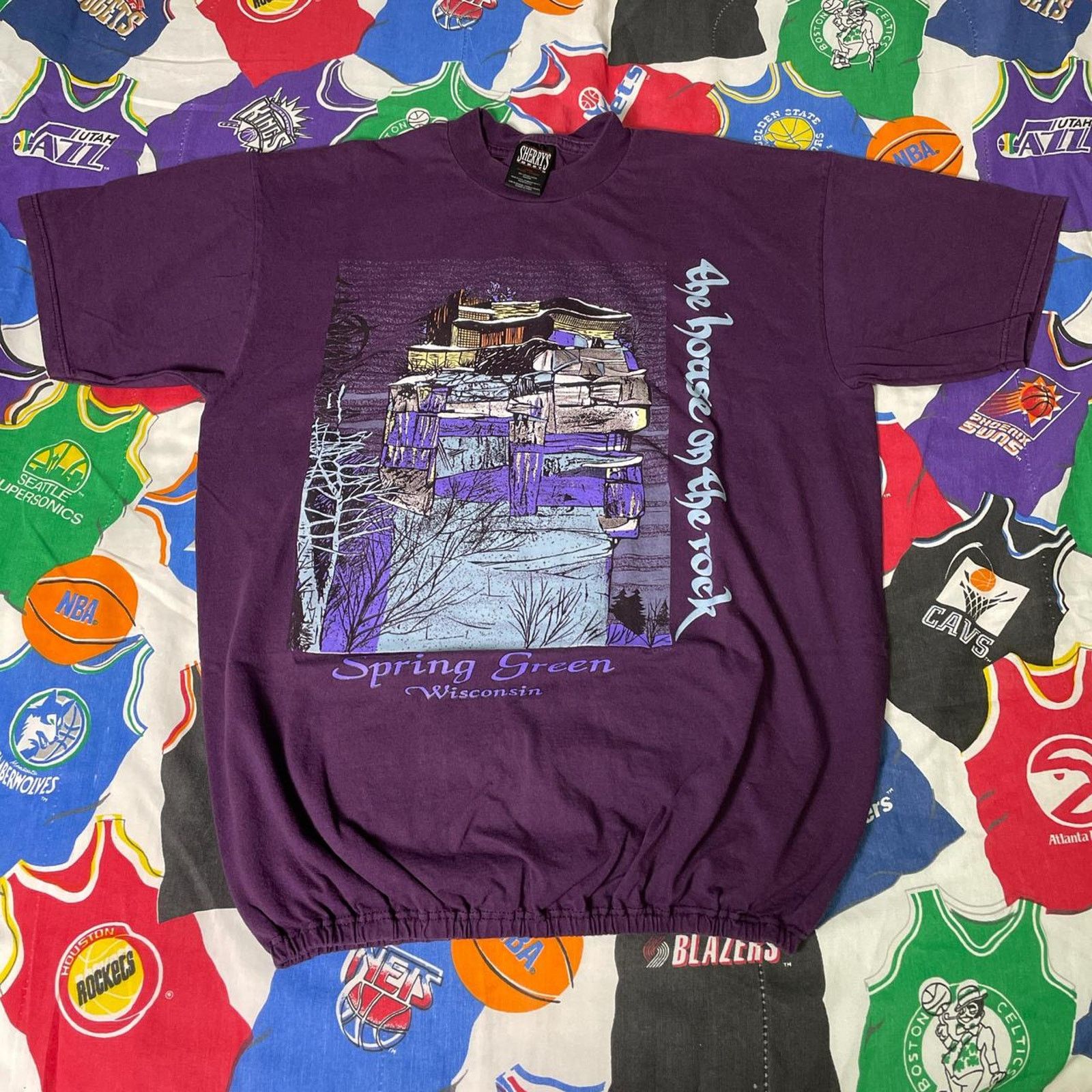 Vintage VTG 1990s The House On The Rock Spring Green, Wi. Art Tee Size US L / EU 52-54 / 3 - 1 Thumbnail