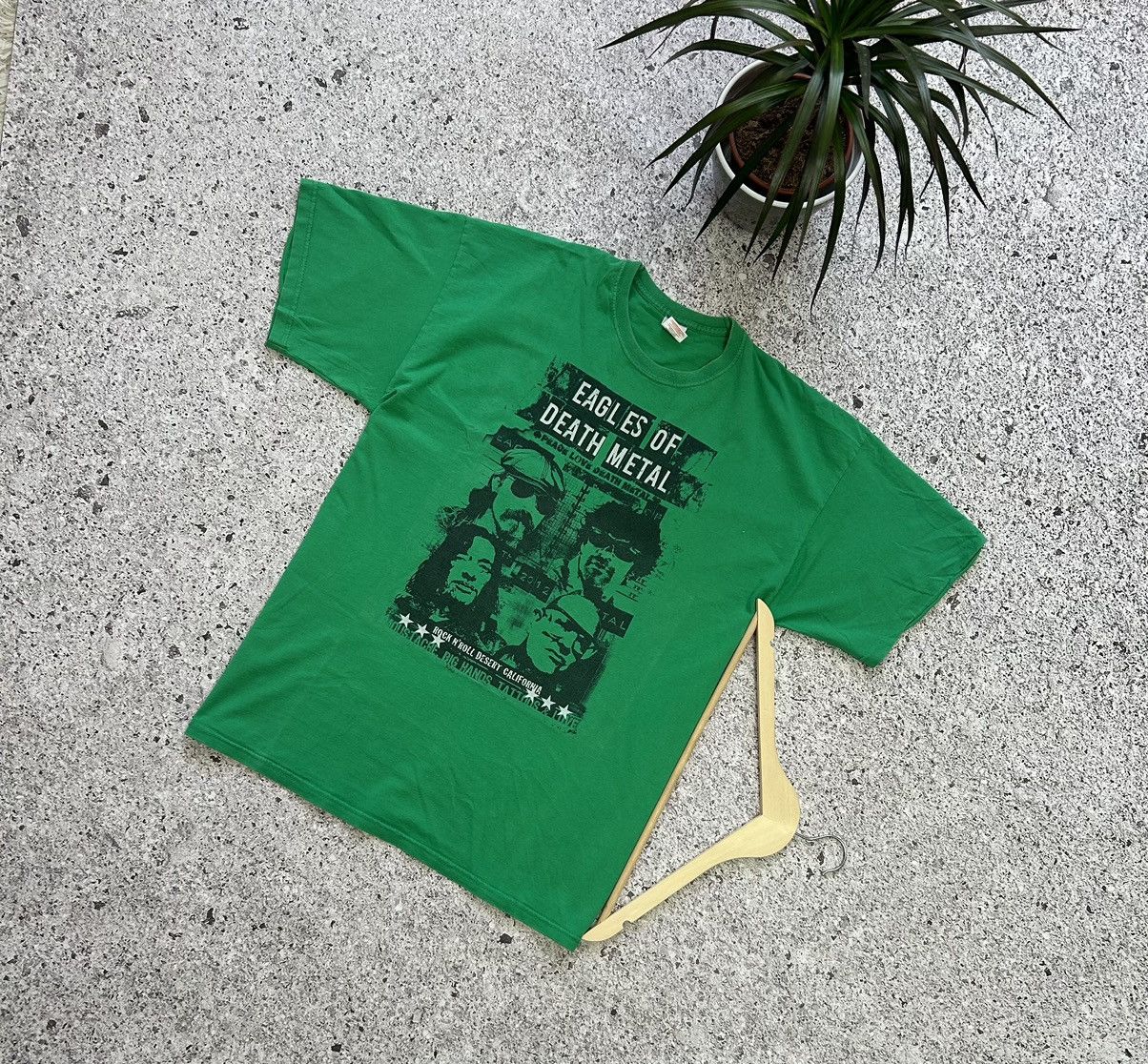 Band Tees × Vintage Vintage Eagles Of Death Metal Tour 2012 Rock Band T-Shirt Size US XL / EU 56 / 4 - 1 Thumbnail
