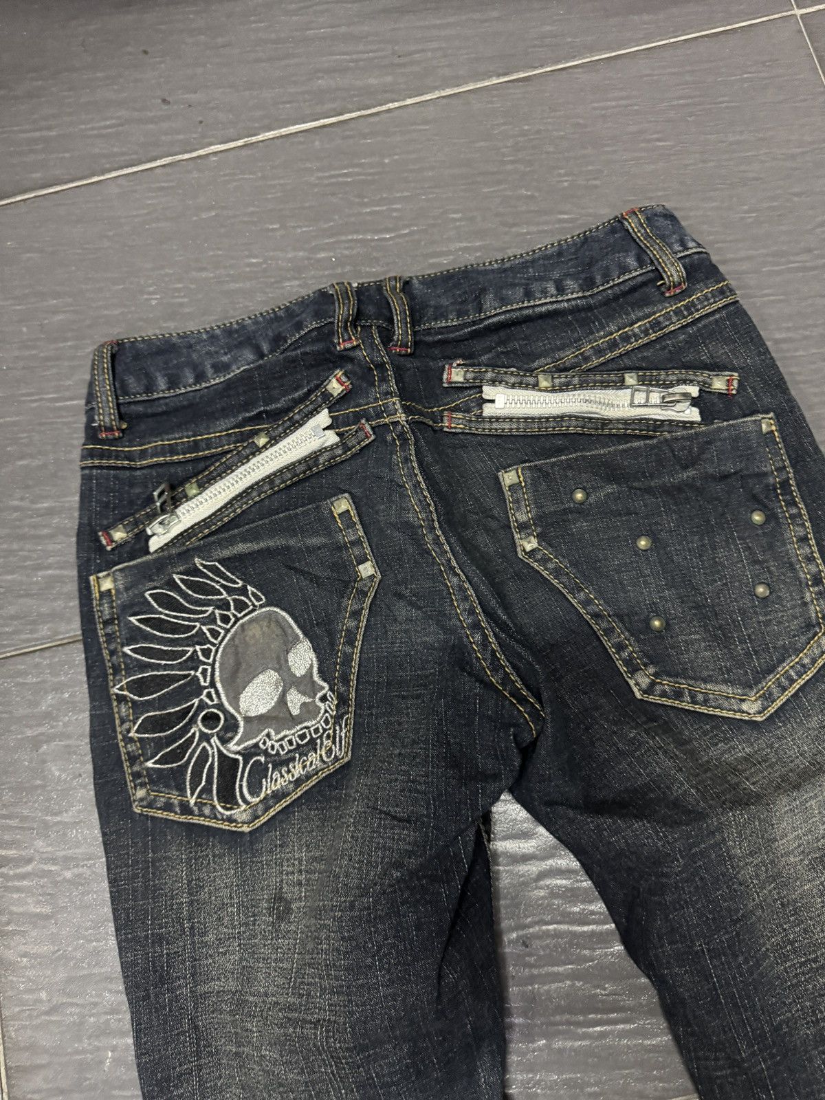Japanese Brand × Seditionaries japanese brand flare jeans Size US 30 / EU 46 - 4 Thumbnail