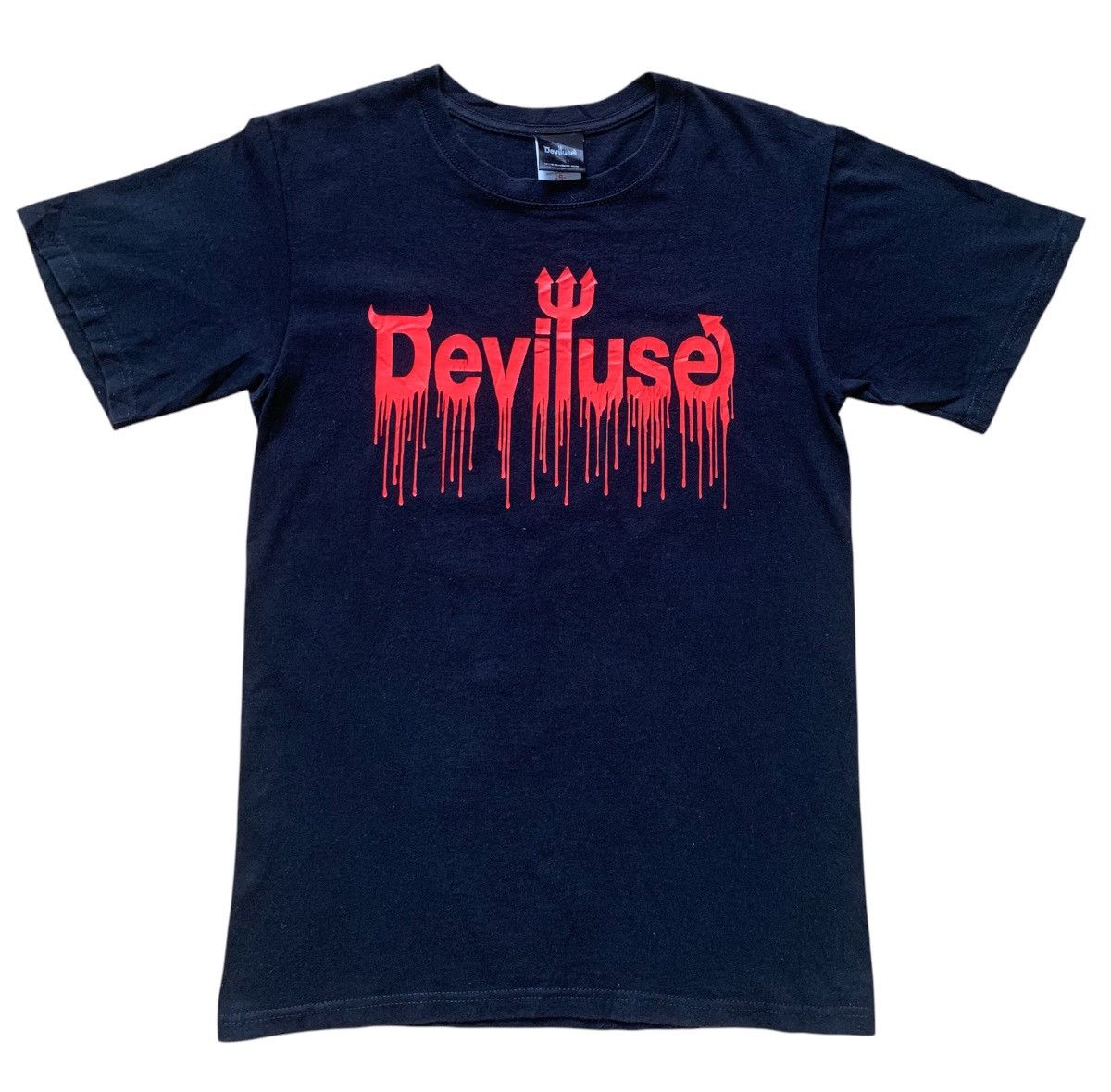 Devilock Deviluse Logo Blood T Shirt Size US S / EU 44-46 / 1 - 1 Thumbnail