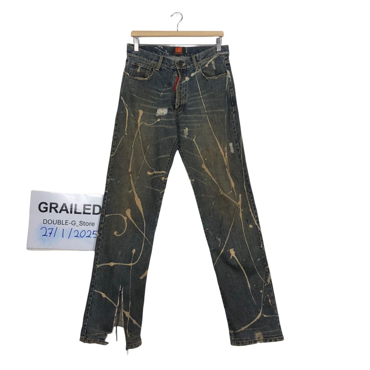 Hysteric Glamour 📌Vintage Denim Jeans Punk Design 291295=Homme Size US 32 / EU 48 - 1 Thumbnail