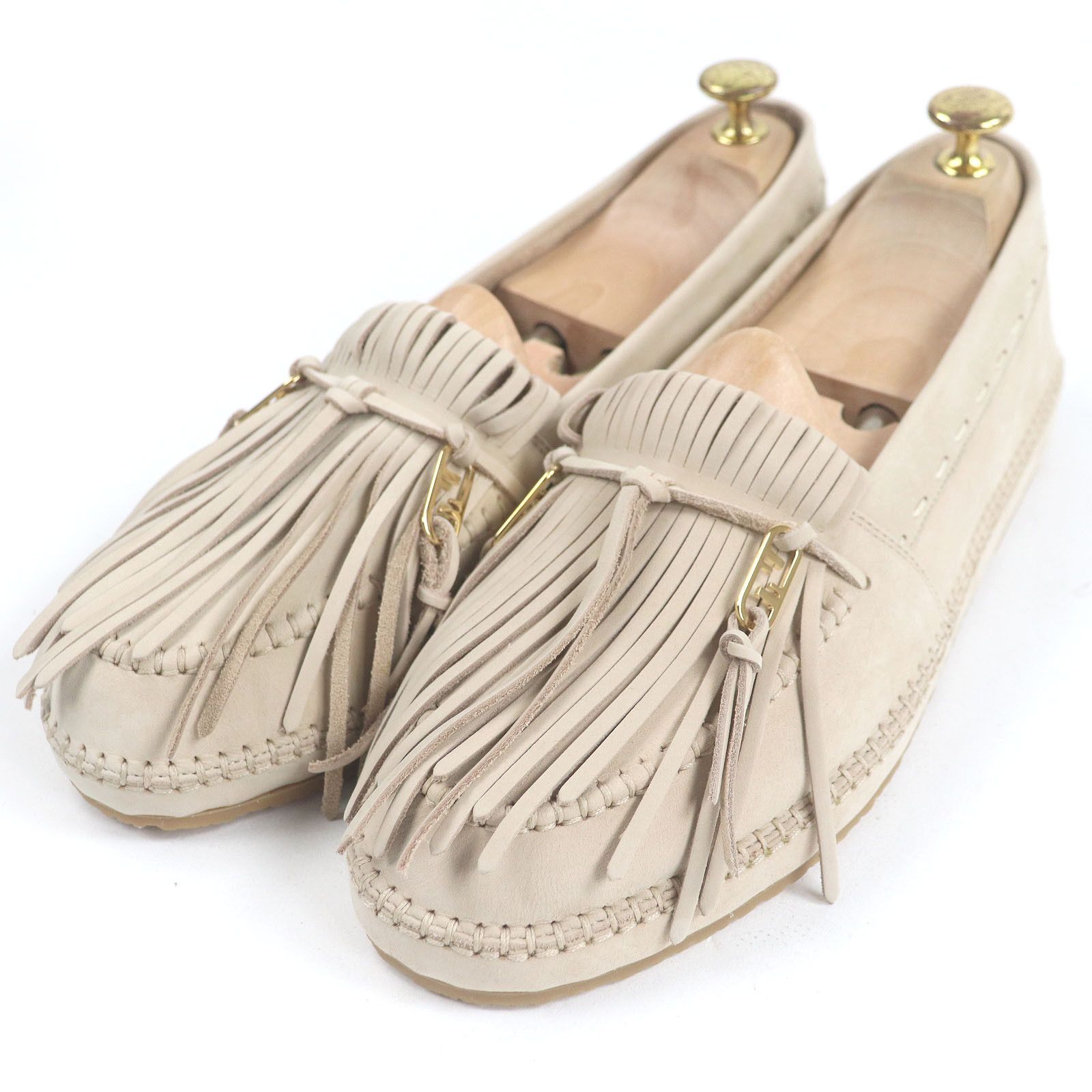 Fendi Fendi Fendi Olock FF logo Nubuck Leather Loafers Leather Shoes 7P1589 DUTY FREE for USA Size ONE SIZE - 1 Thumbnail
