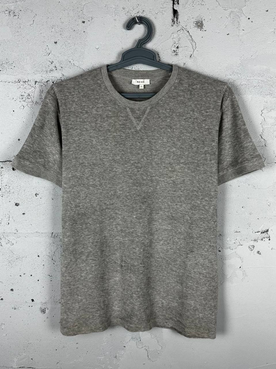 Reiss Reiss Terry Towelling Polo T shirt Grey Size L Size US L / EU 52-54 / 3 - 3 Thumbnail