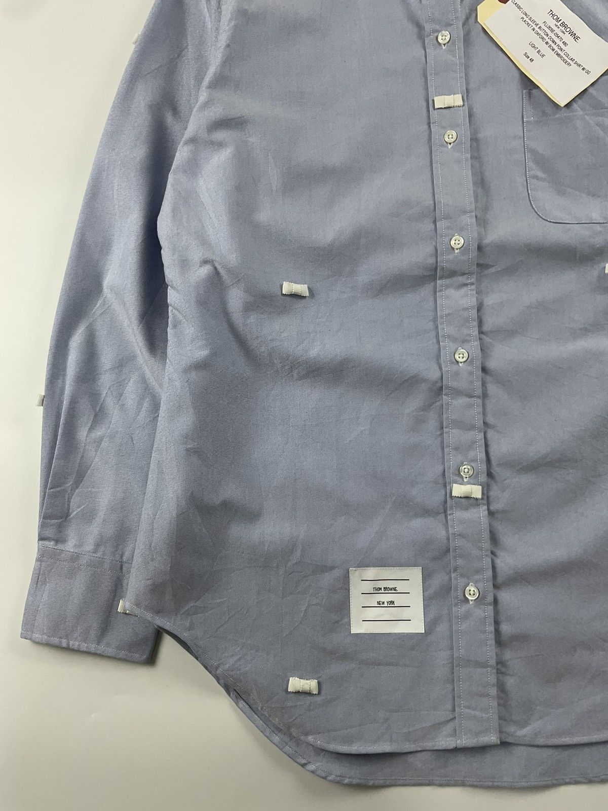 Thom Browne Thom Browne Bow Embroidered Shirt Size US M / EU 48-50 / 2 - 4 Thumbnail