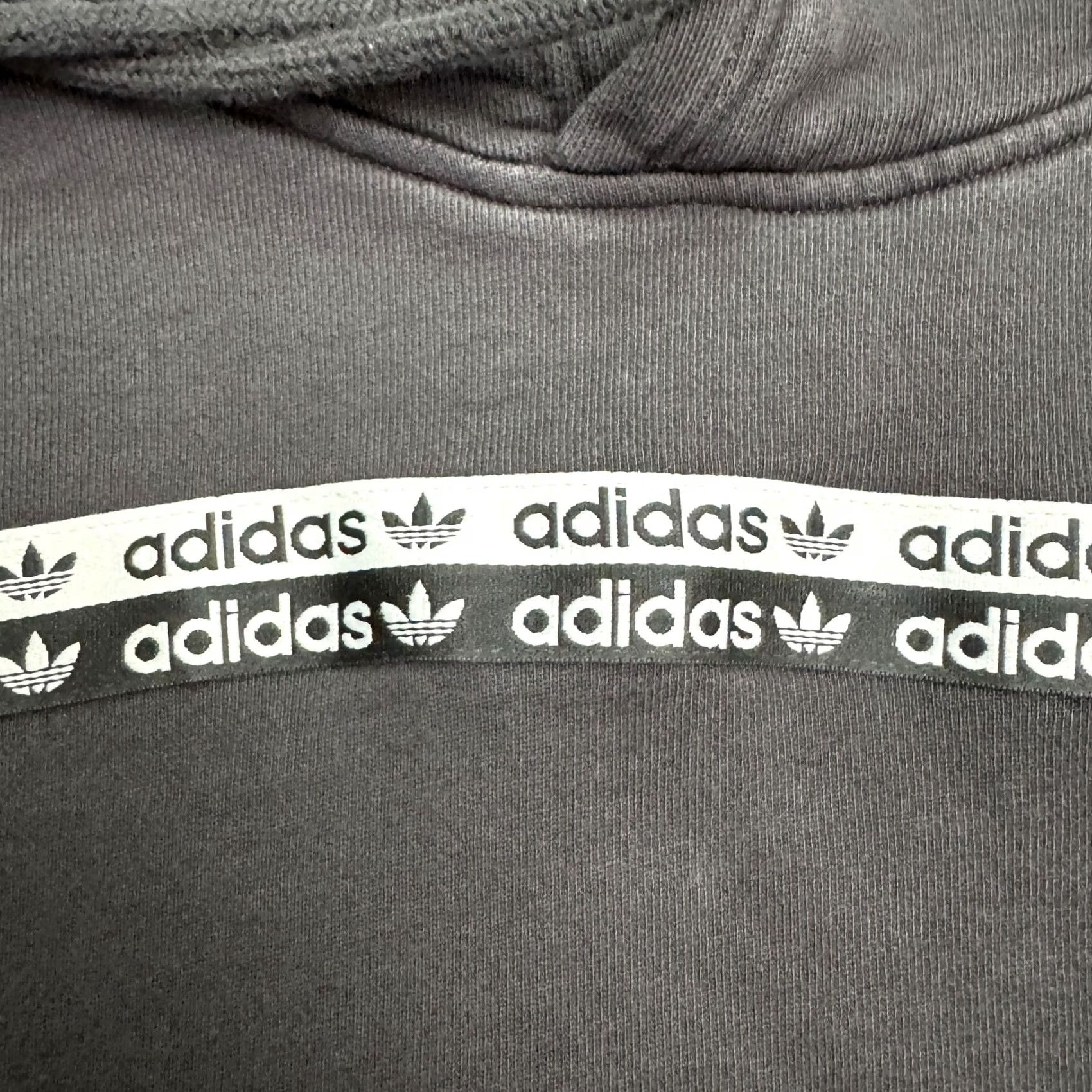 Adidas Adidas Hoodie Pullover Sweatshirt Black Small Womens Cotton Activewear Ryv Tape Size S / US 4 / IT 40 - 6 Thumbnail