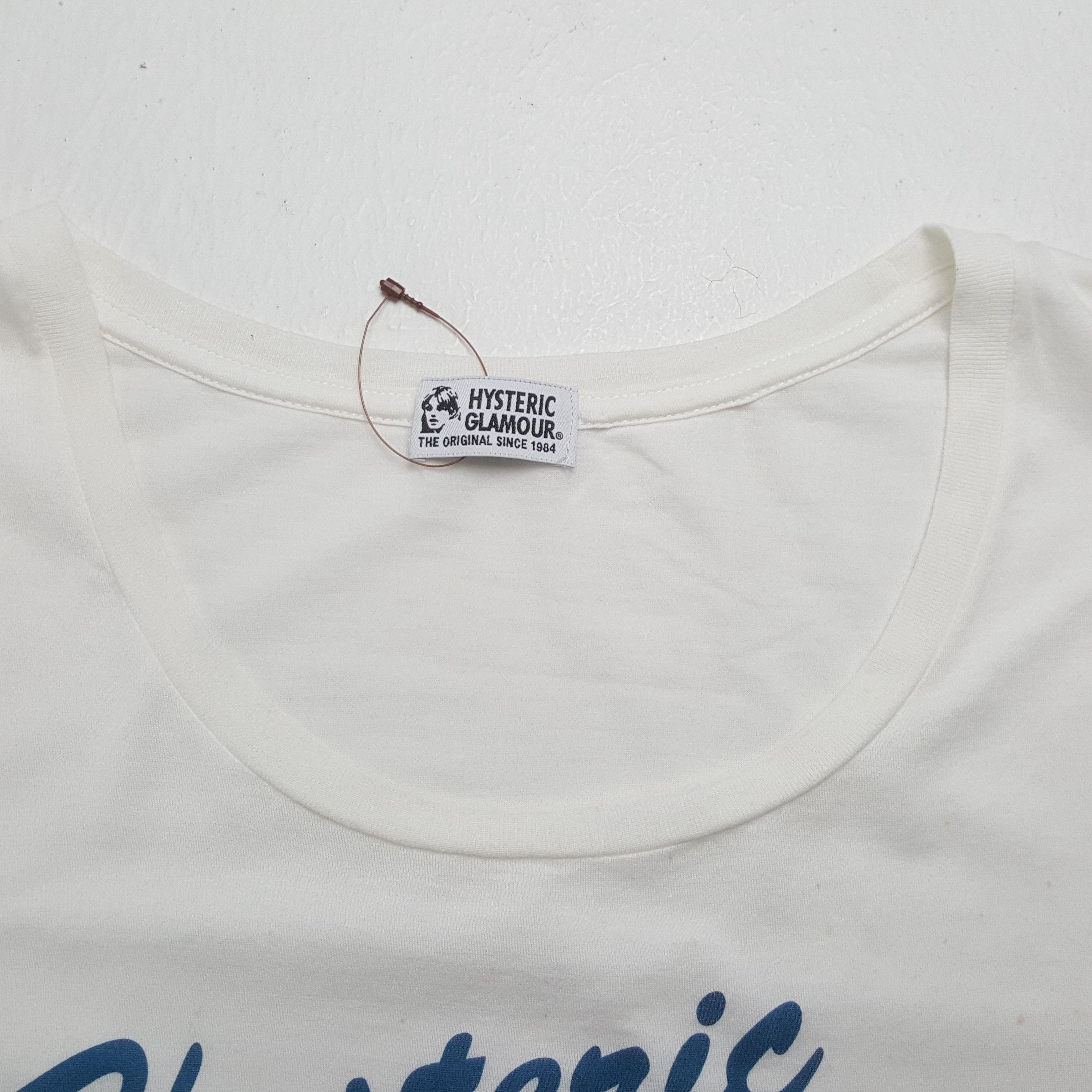Hysteric Glamour × Japanese Brand × Vintage Vintage HYSTERIC GLAMOUR Japanese Fashion Brand T-Shirts Size XS / US 0-2 / IT 36-38 - 7 Thumbnail