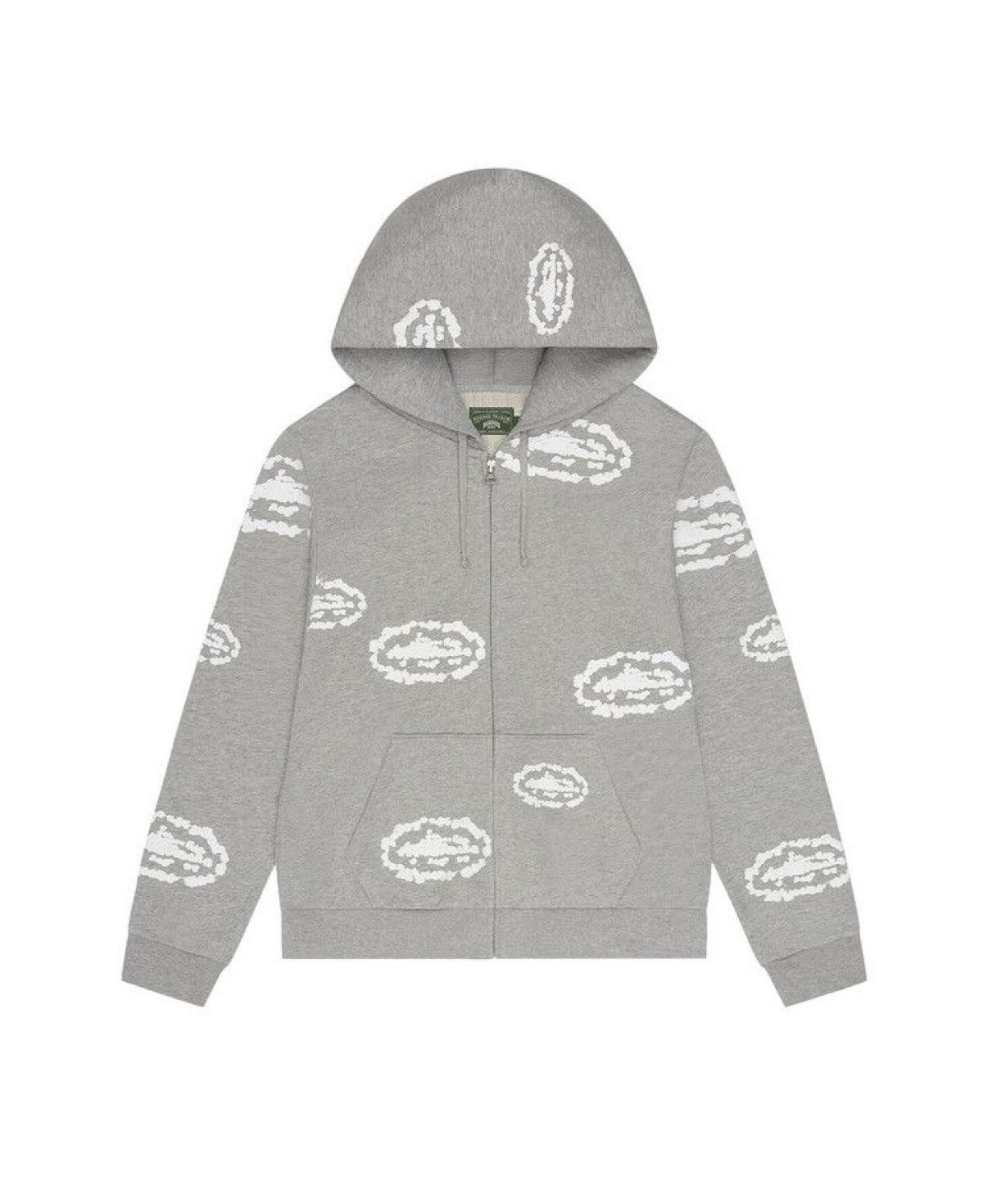 DENIM TEARS Denim Tears x Corteiz Island Wreath Zip Up Hoody Size US M / EU 48-50 / 2 - 8 Thumbnail