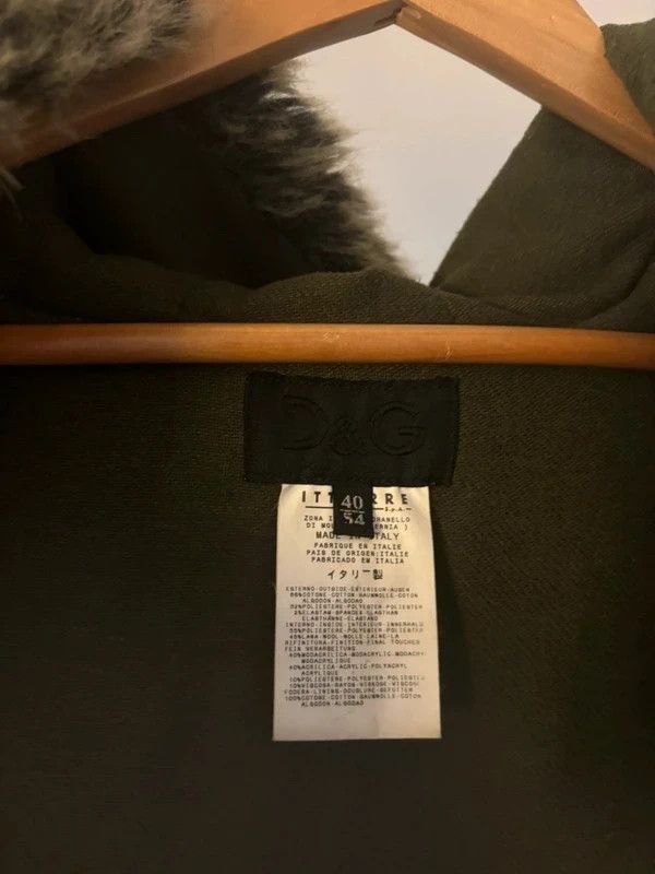 Dolce & Gabbana Dolce & Gabbana Dark Grey Fur Collar Utility Gilet Size US M / EU 48-50 / 2 - 4 Thumbnail