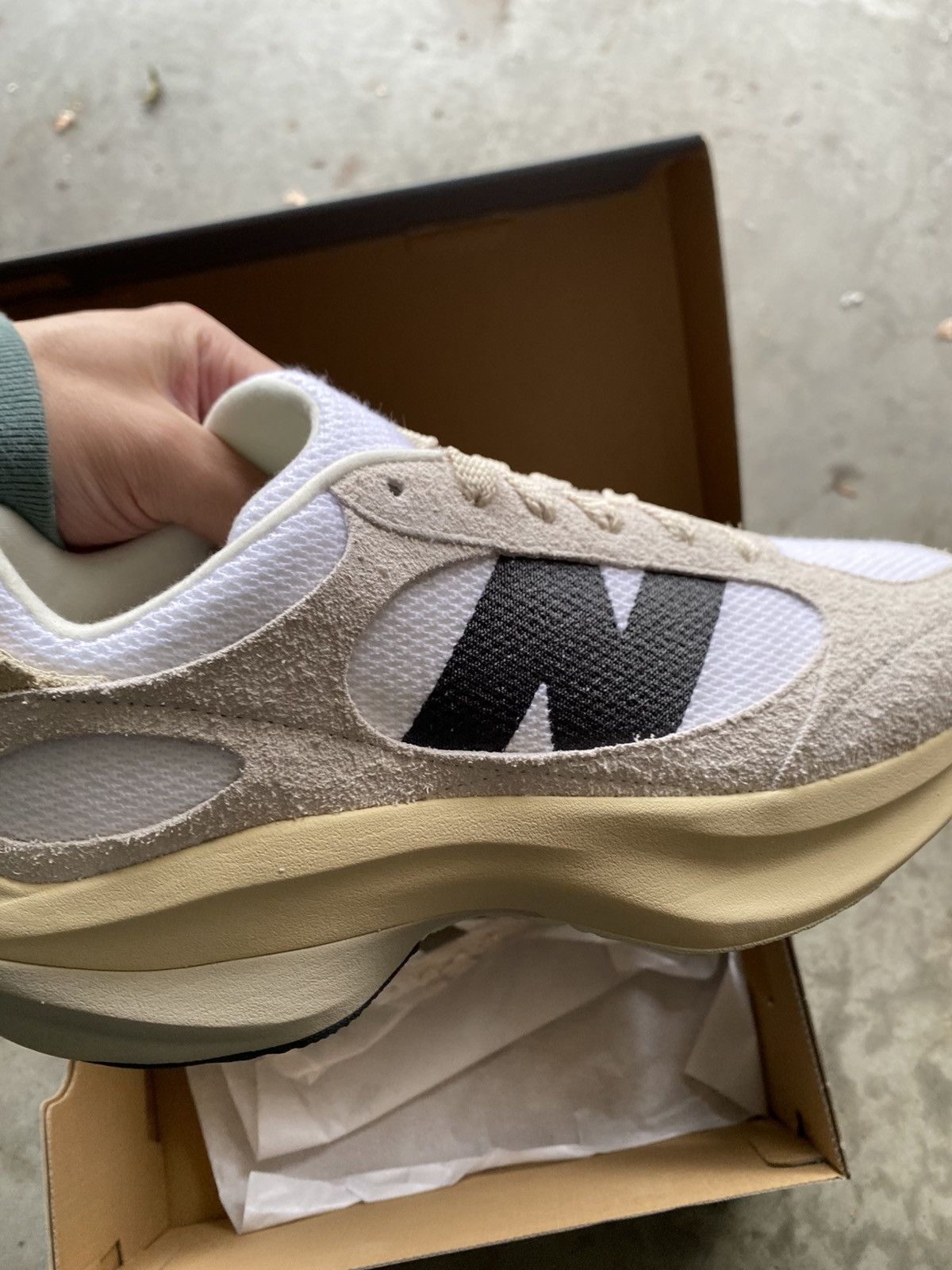 New Balance New Balance WRPD Runner Sea Salt Sandstone Blacktop Size US 10 / EU 43 - 2 Thumbnail