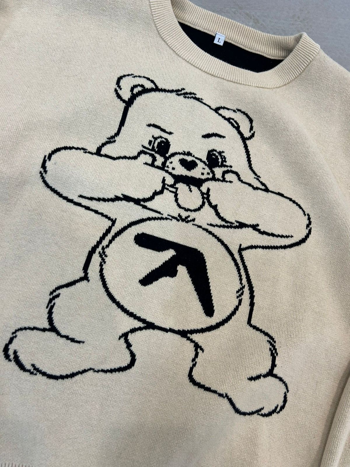 Vintage Vintage Aphex Twin Knit Sweater Size US M / EU 48-50 / 2 - 3 Thumbnail