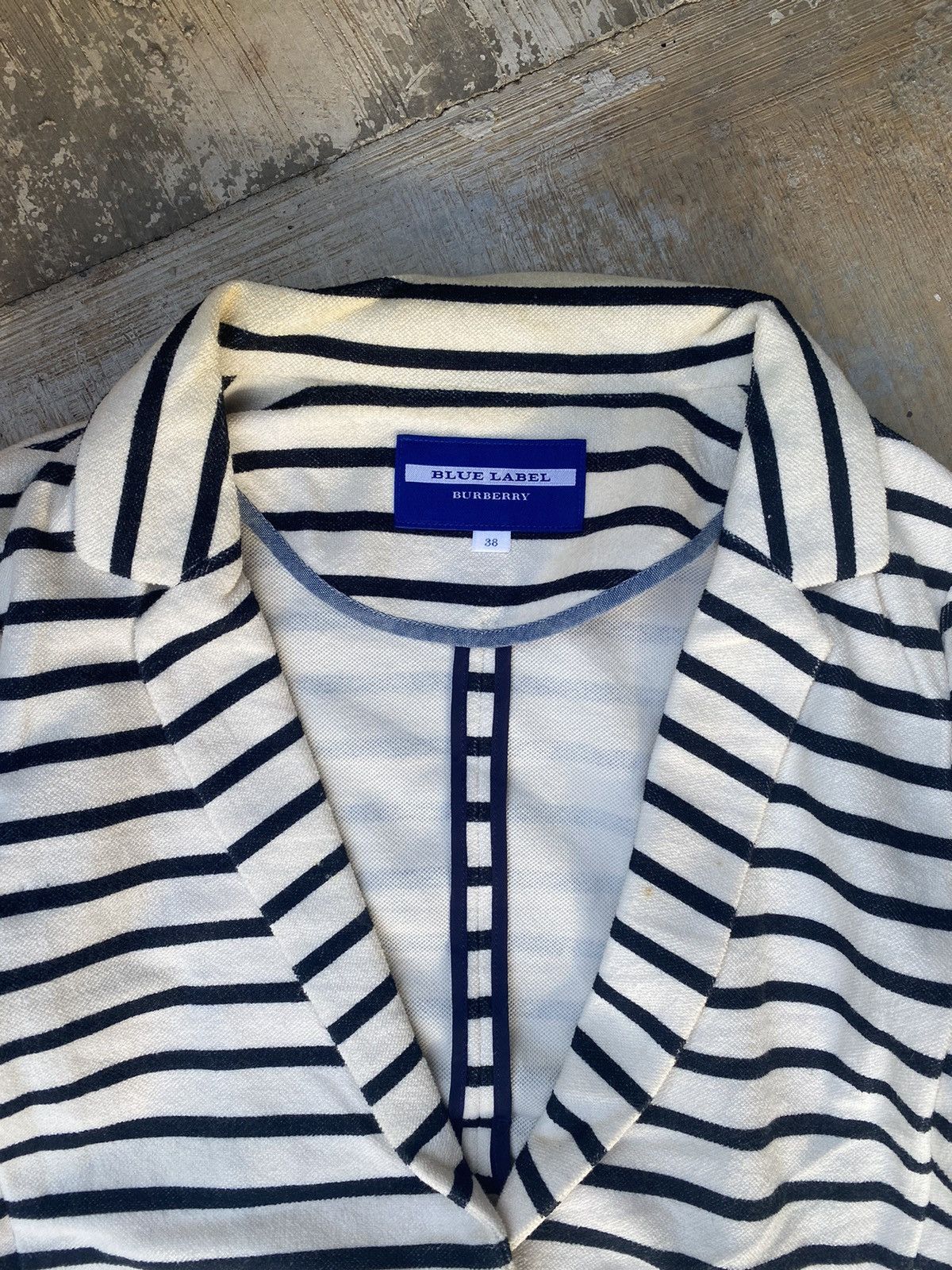 Burberry Burberry Blue Label Stripe Cardigan Size M / US 6-8 / IT 42-44 - 4 Thumbnail