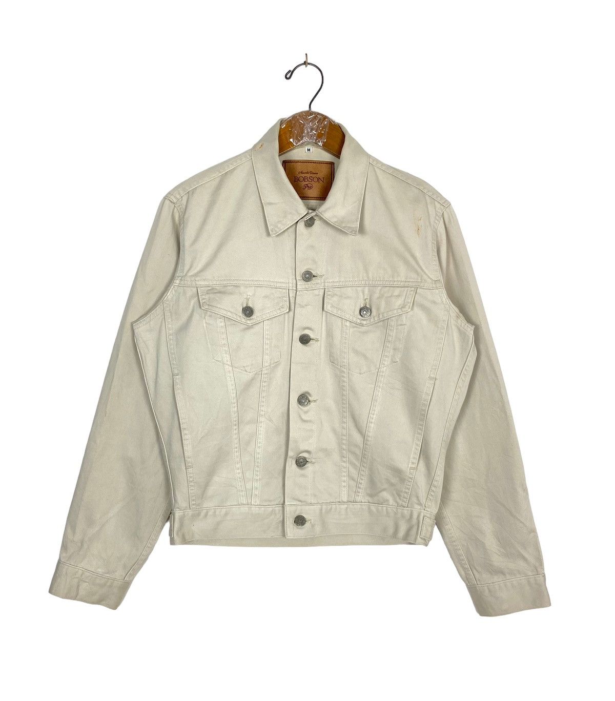 Japanese Brand Rare‼️ Bobson Trucker Jacket Made in Japan Size US S / EU 44-46 / 1 - 1 Thumbnail