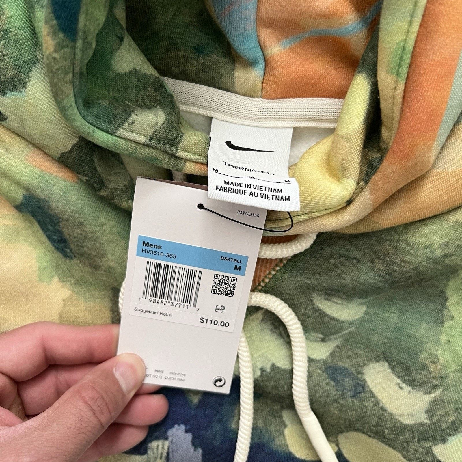 Nike Nike Standard Issue Therma-FIT Pullover Hoodie Medium Size US M / EU 48-50 / 2 - 7 Thumbnail