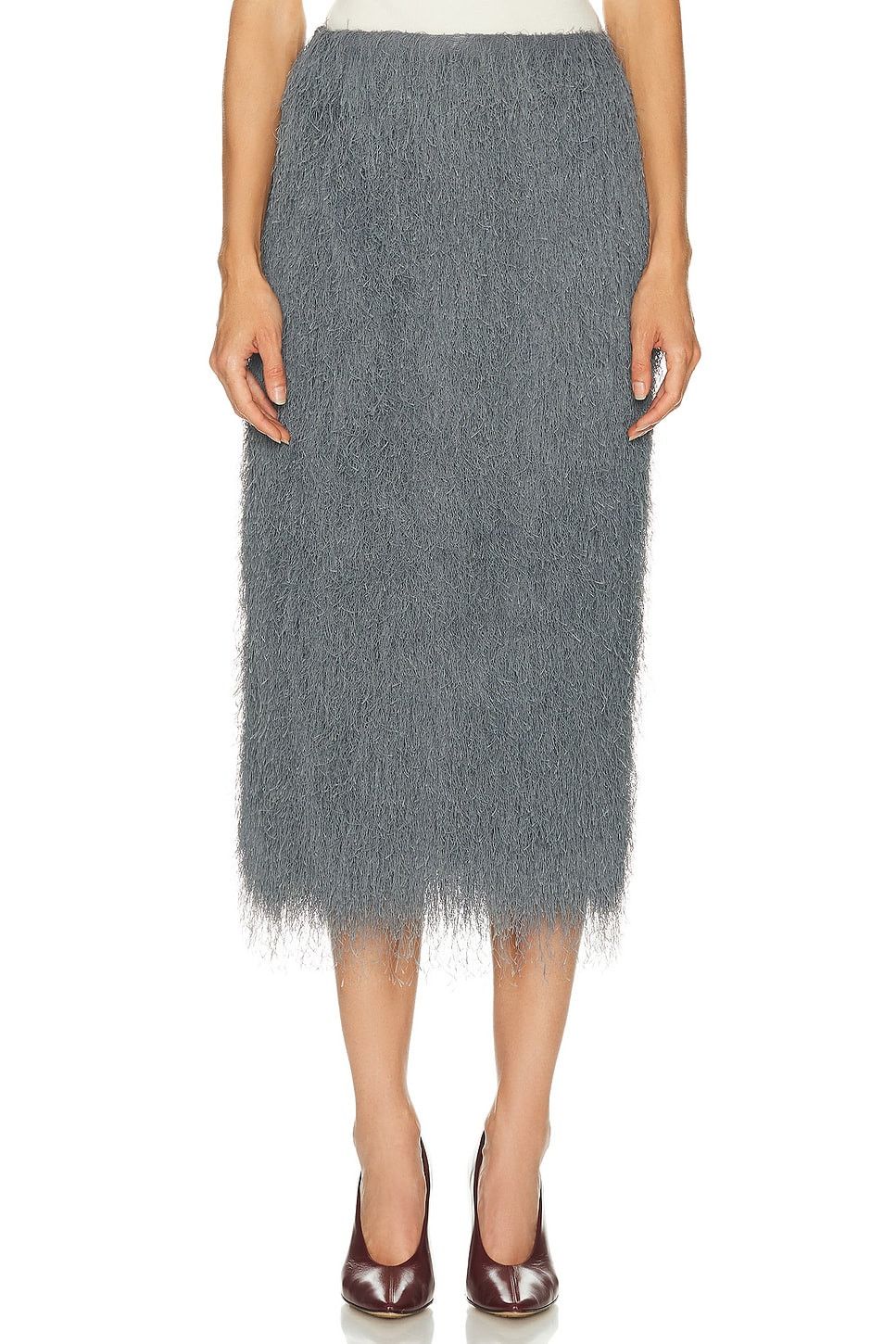 Dries Van Noten Sokna Midi Skirt Size 30" / US 8 / IT 44 - 1 Thumbnail