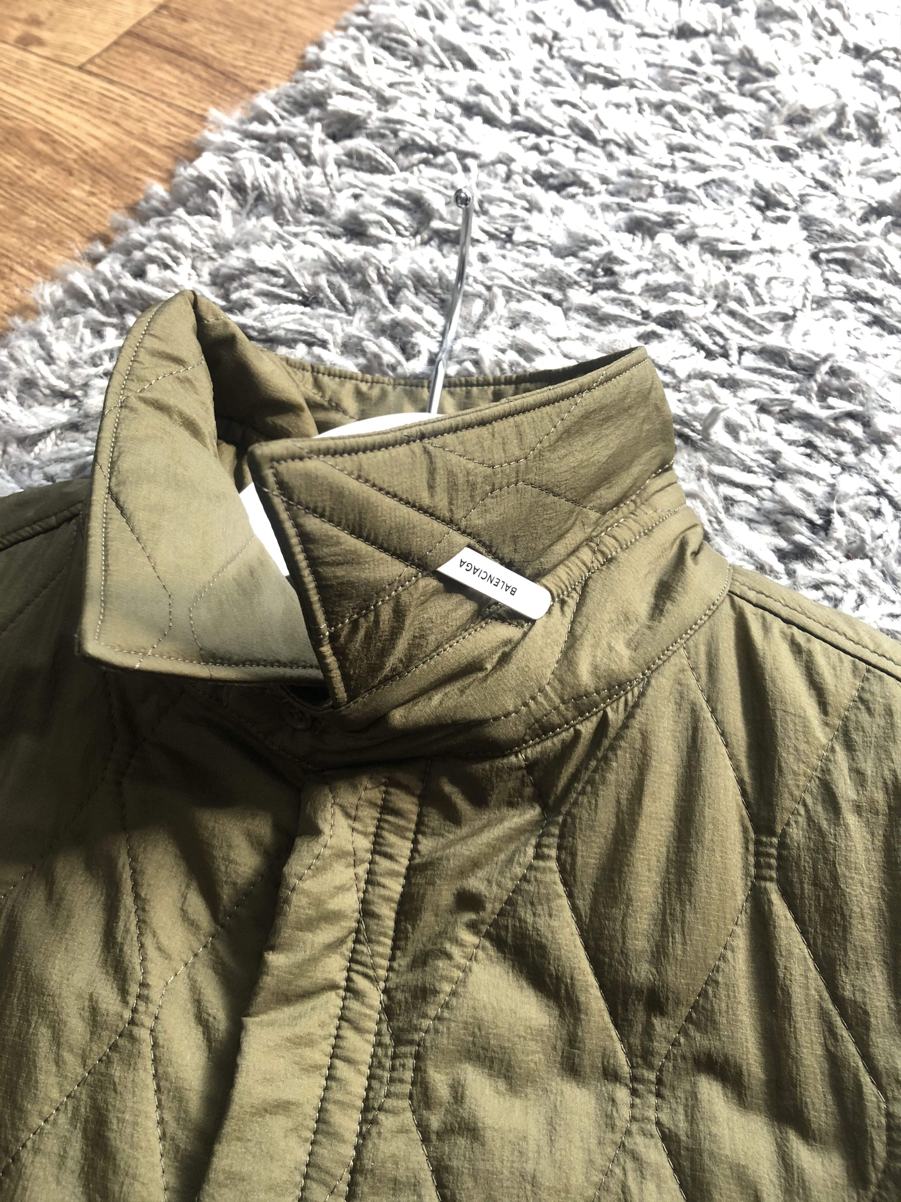 Balenciaga BALENCIAGA Quilted Shirt Jacket Size US M / EU 48-50 / 2 - 5 Thumbnail