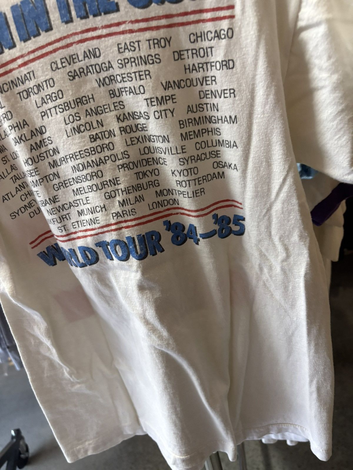 Band Tees 1984 Bruce Springsteen Born In The USA T-Shirt Size US S / EU 44-46 / 1 - 3 Thumbnail