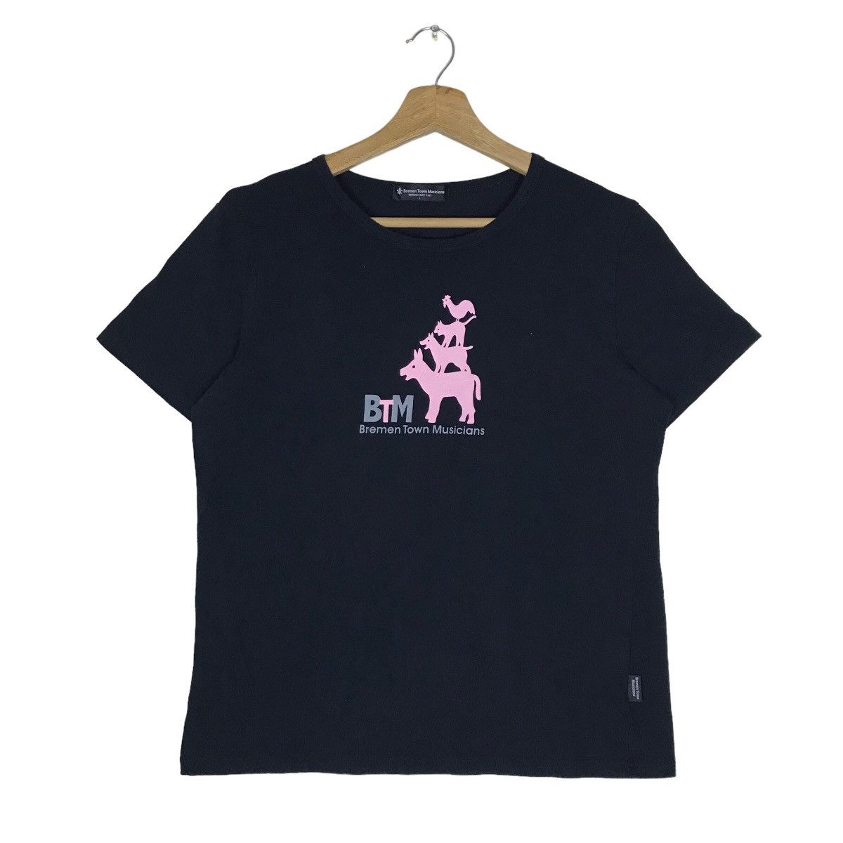 Vintage Vintage Bremen Town Musicians German Fairy Tale Shirt Size L / US 10 / IT 46 - 1 Thumbnail